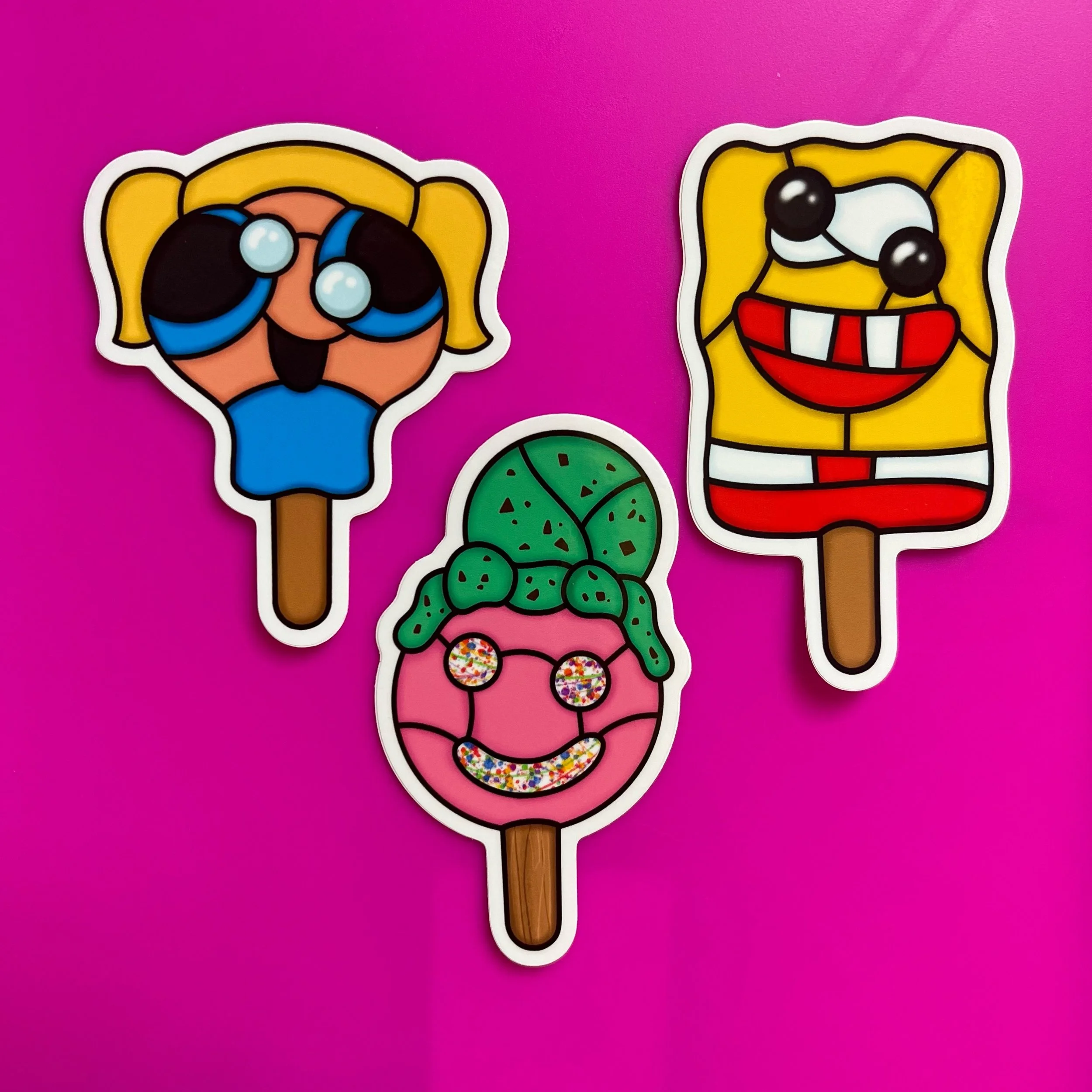 Ice Cream Truck Stickers