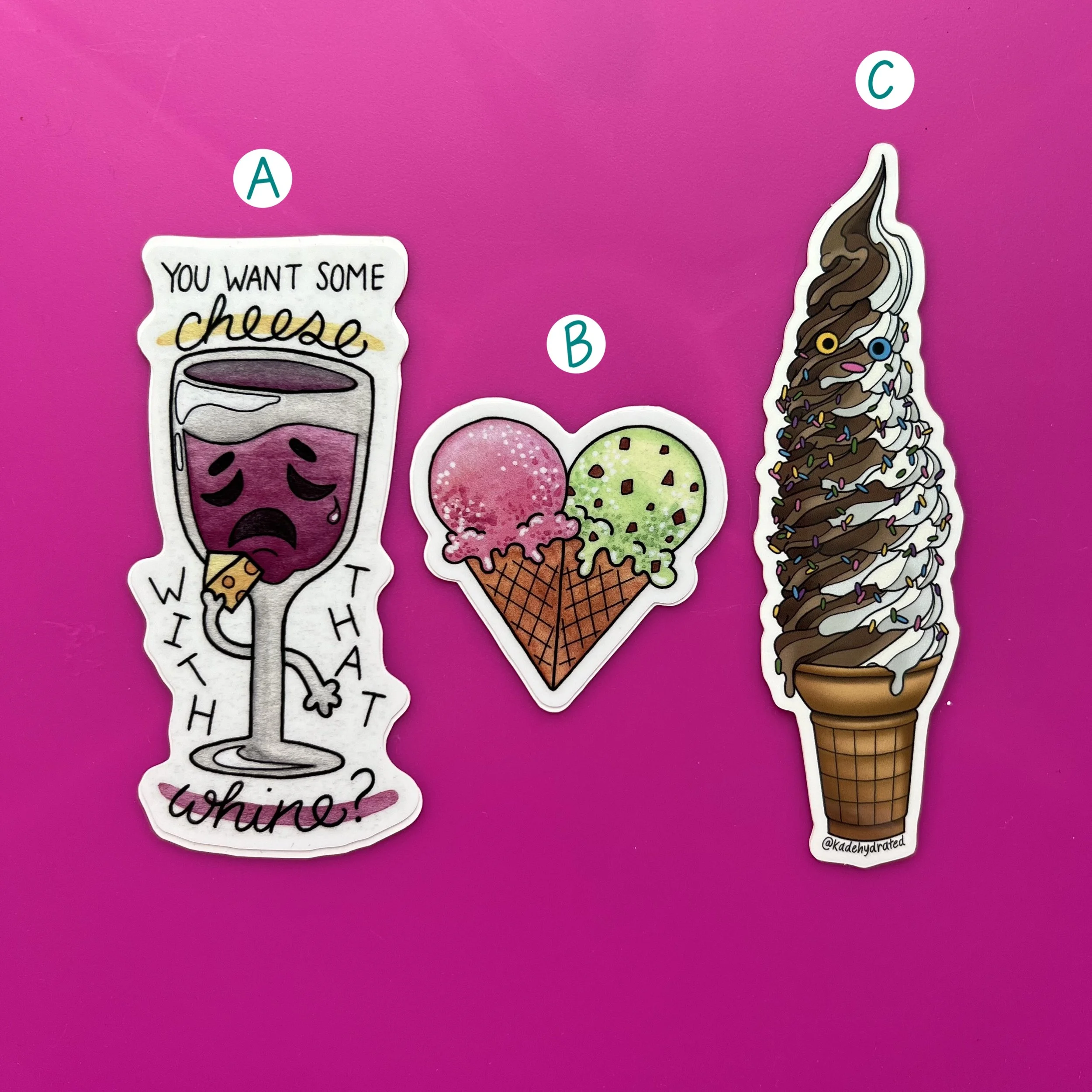 Silly Treat stickers