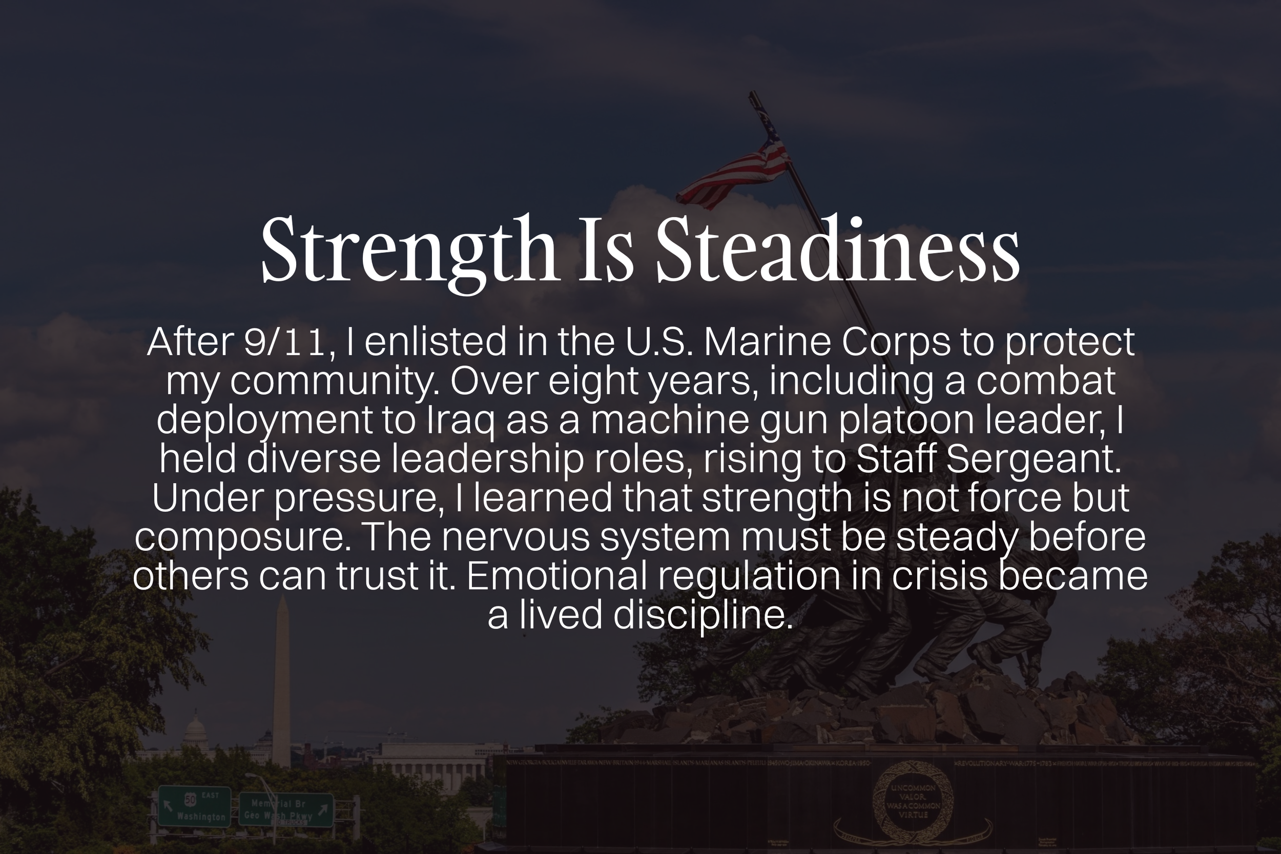 Strength Is Steadiness