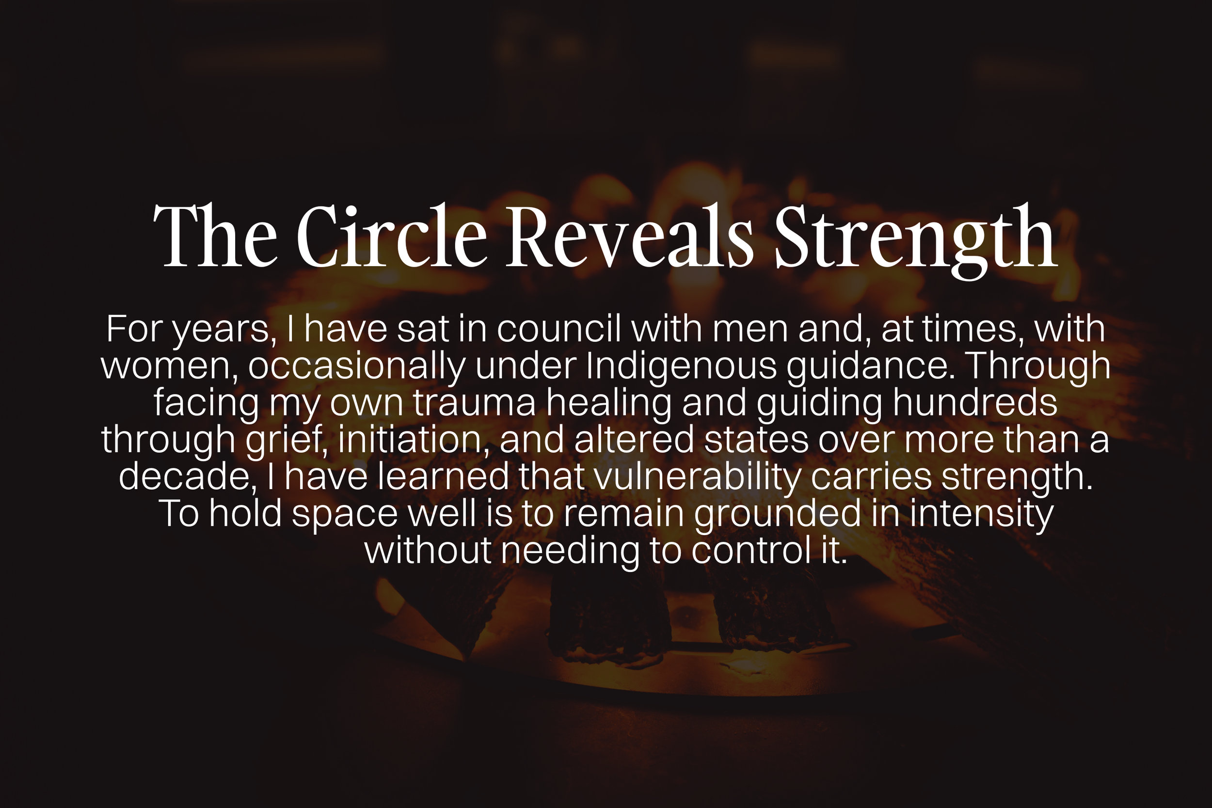 The Circle Reveals Strength