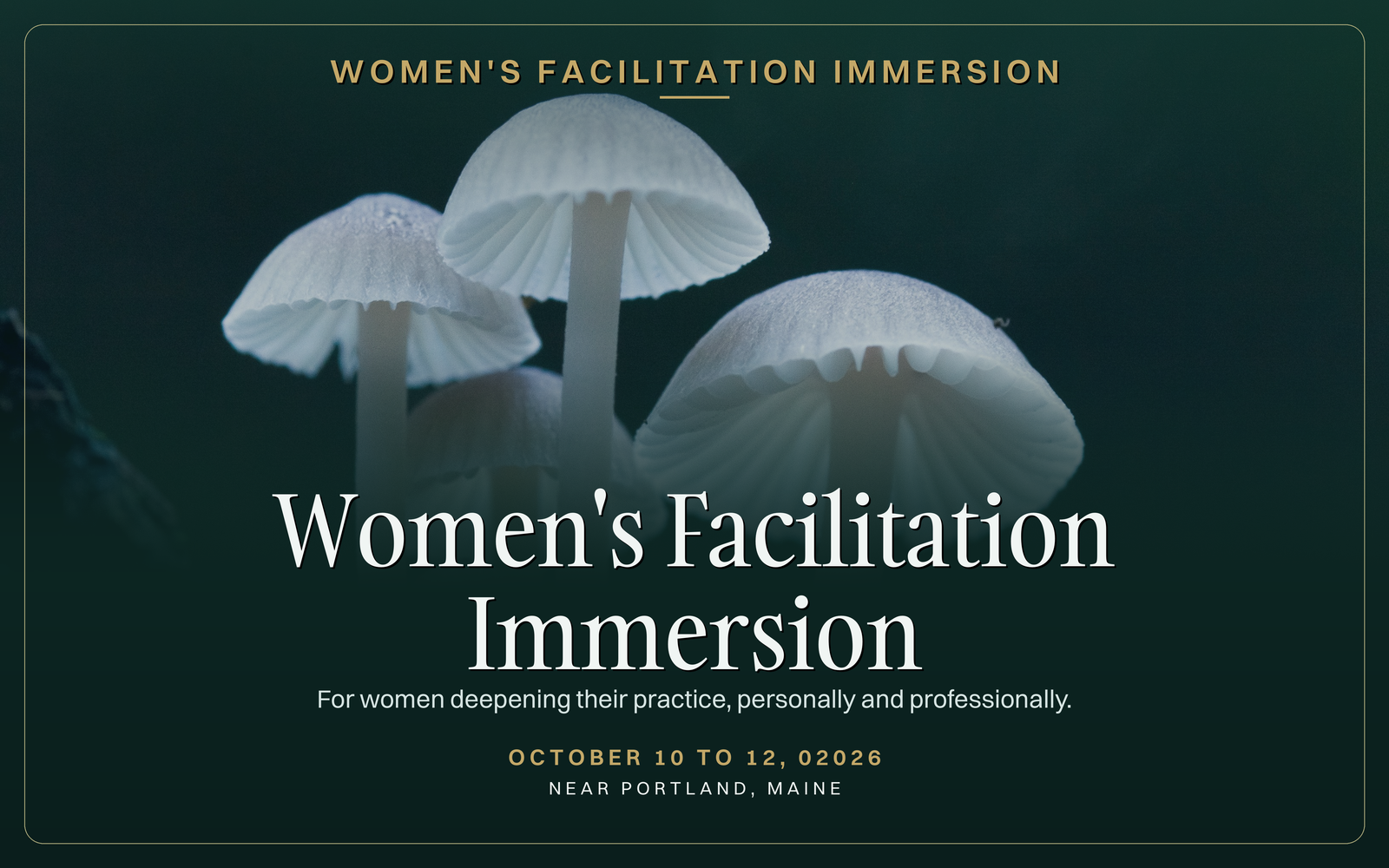 Women's Facilitation Immersion