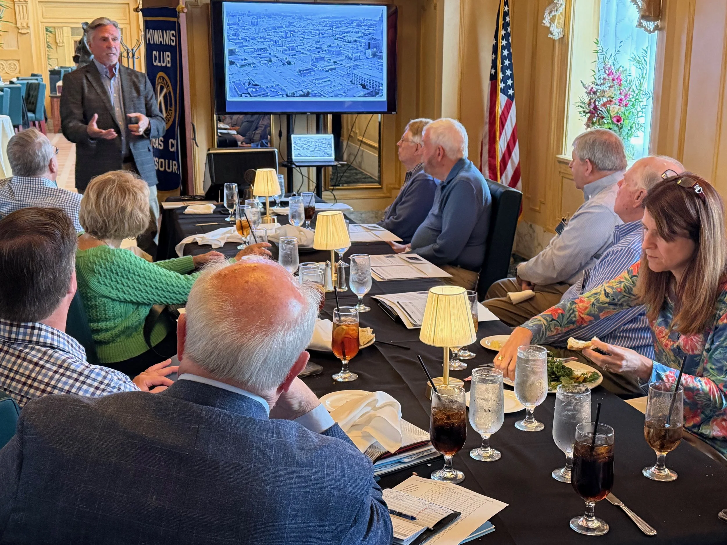 Sean O’Byrne speaks to Downtown Kiwanis— Downtown Council of Kansas City