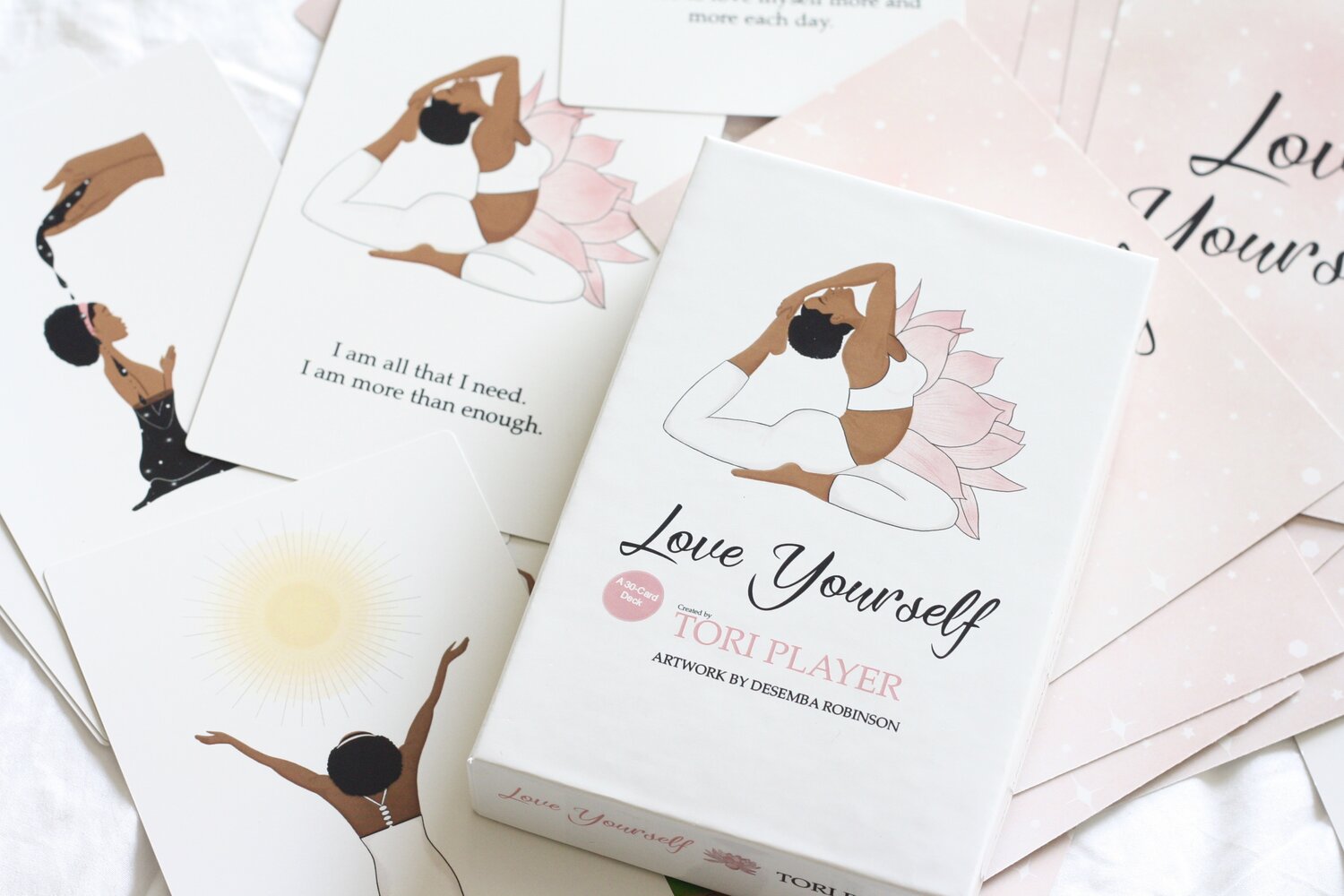 Love Yourself 30 Affirmation Card Deck Tori Player
