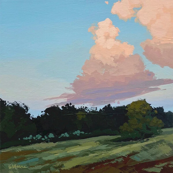   Dawn Sketch , 2020, 5 x 5” 