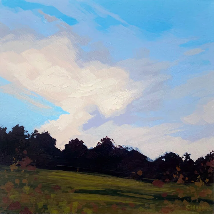   Alight , 2020, 6 x 6”  