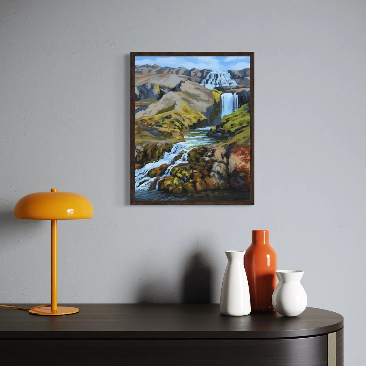 Sarah-Moore_Iceland Waterfall_16x20.jpg