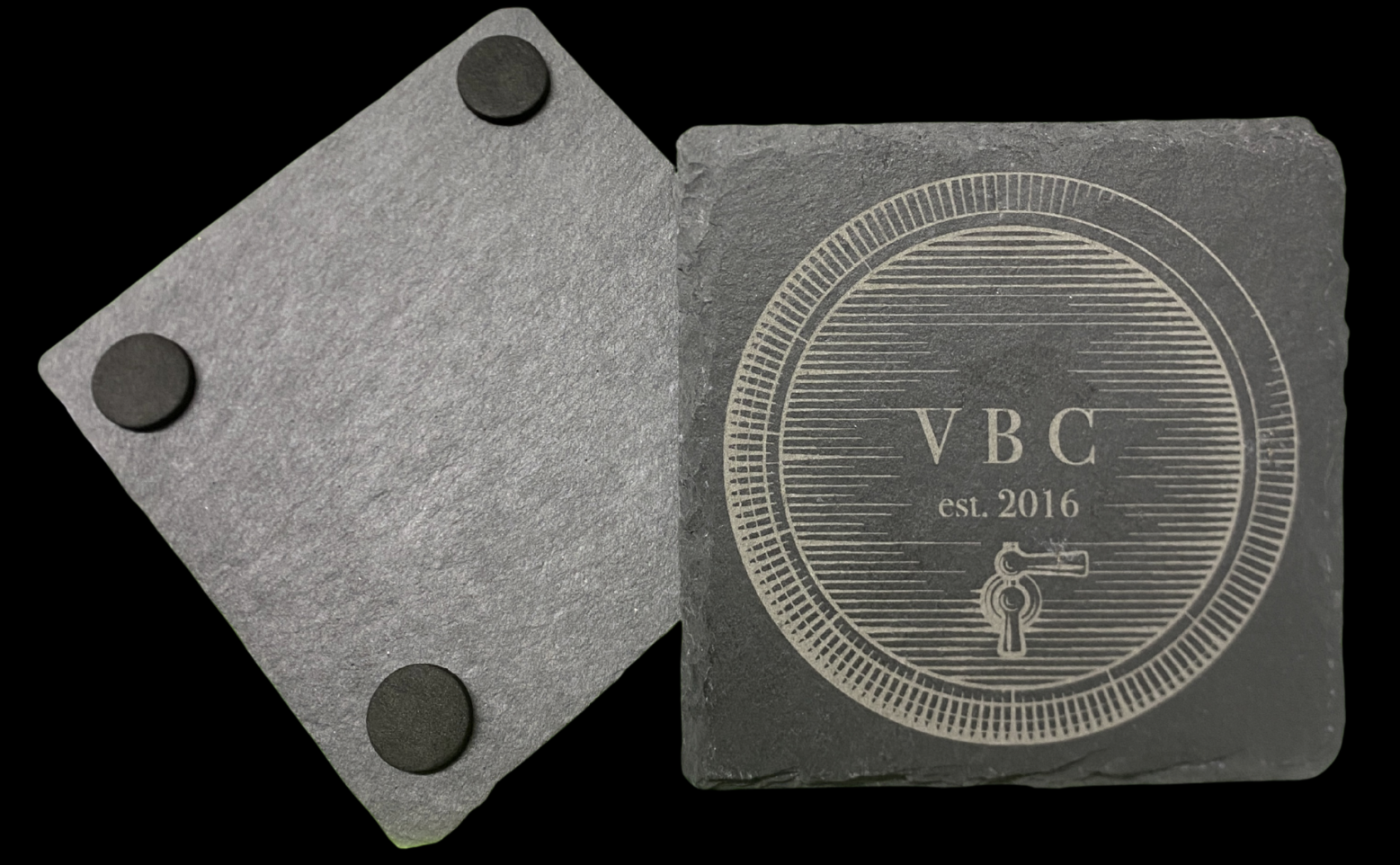 Veterans Beer Club Stone Coaster Set