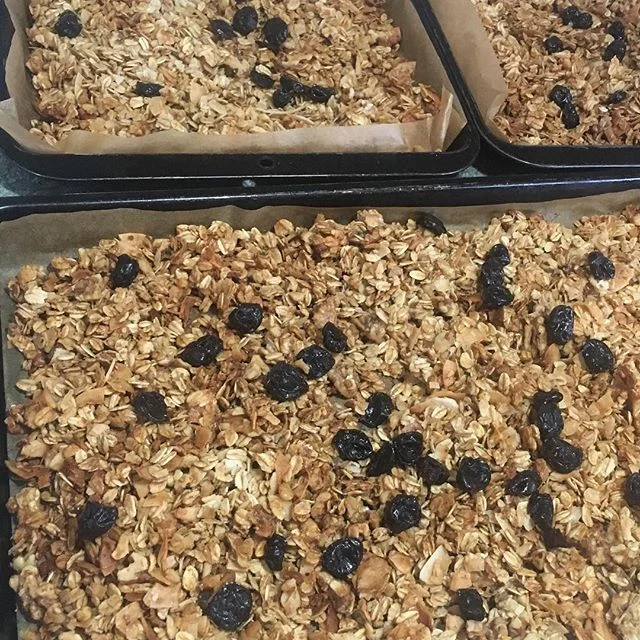 Granola for days......#ruralvermontlife #cheflife