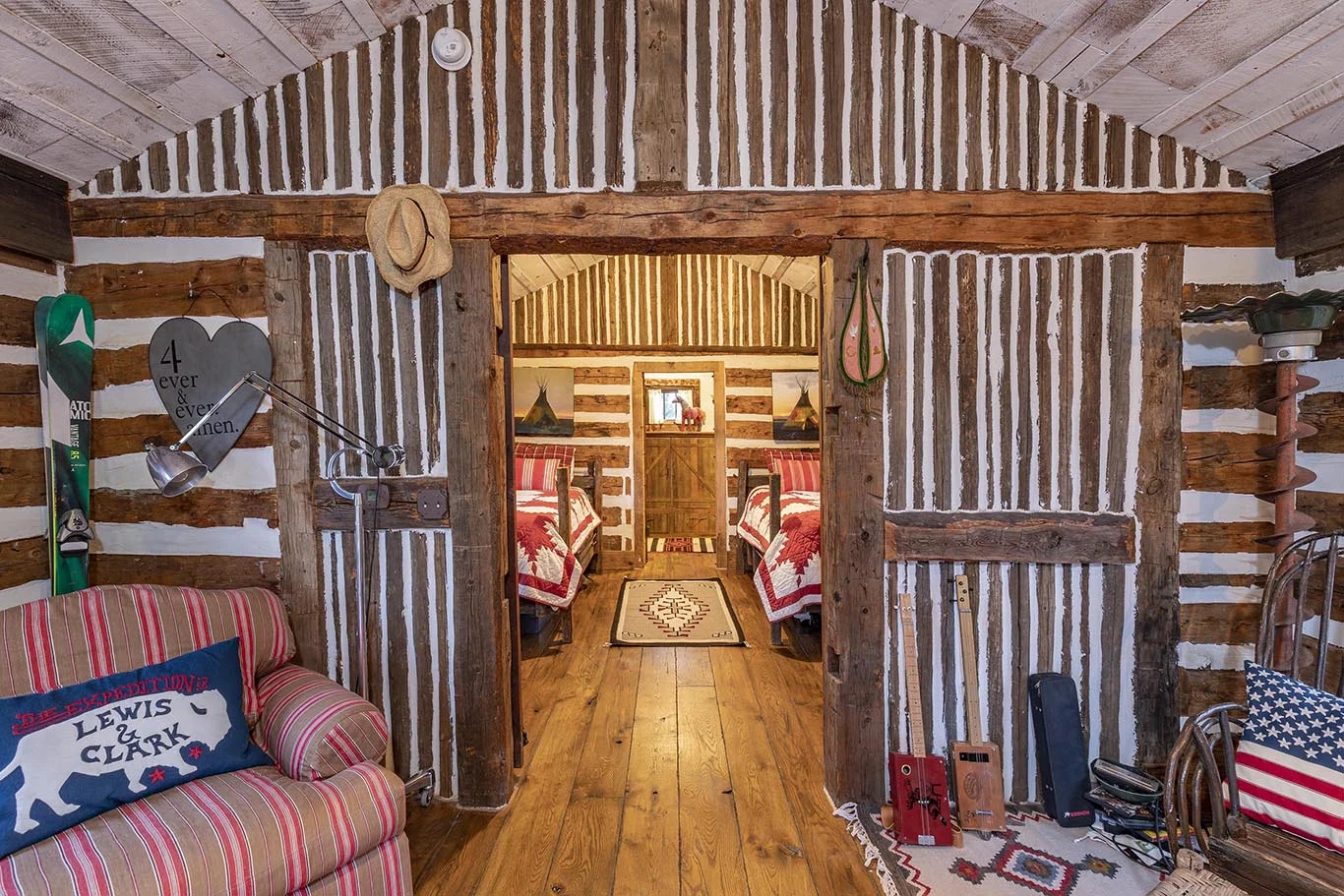 Welcome to the cabin.