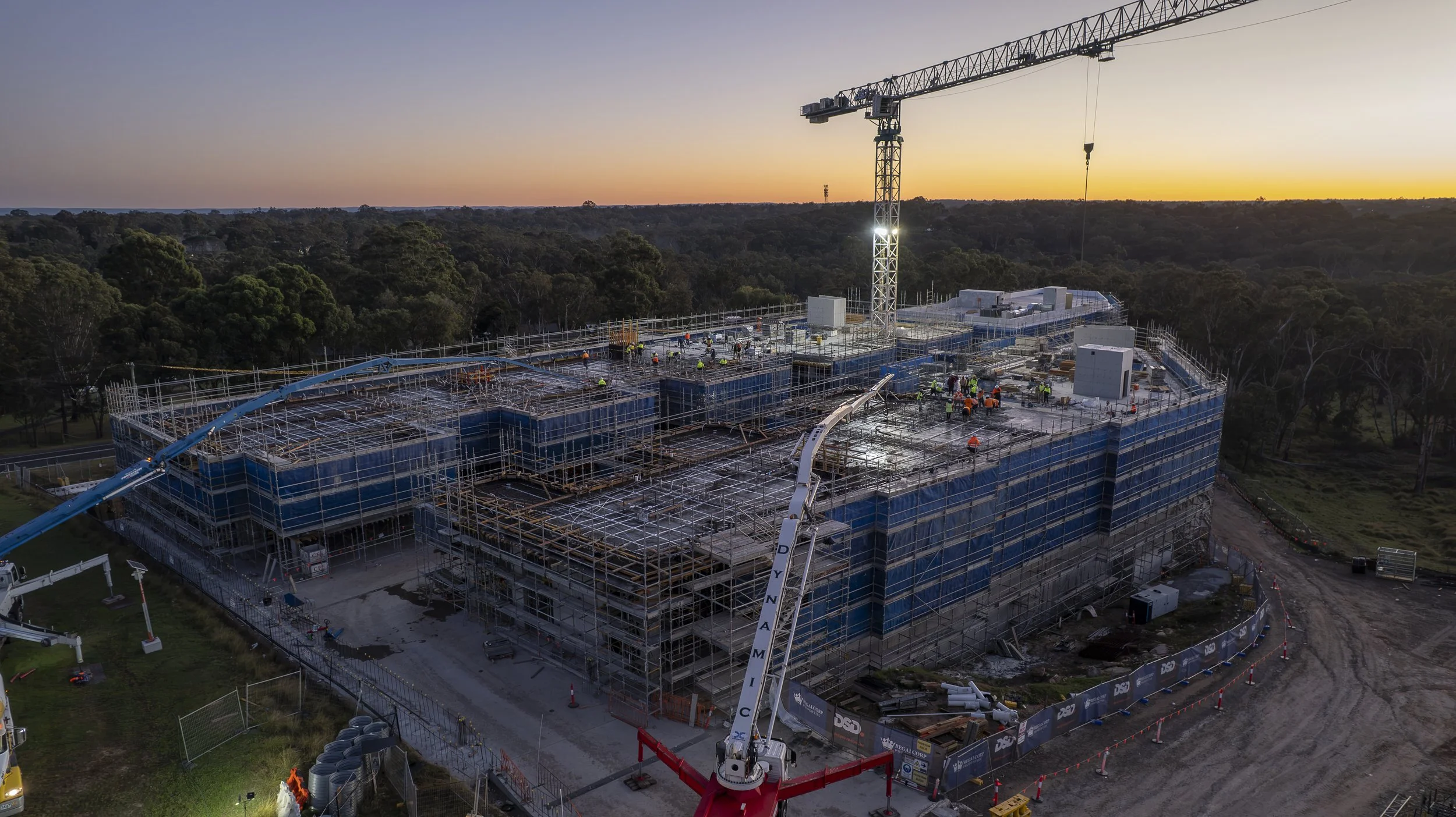 Regal Landing Progressing