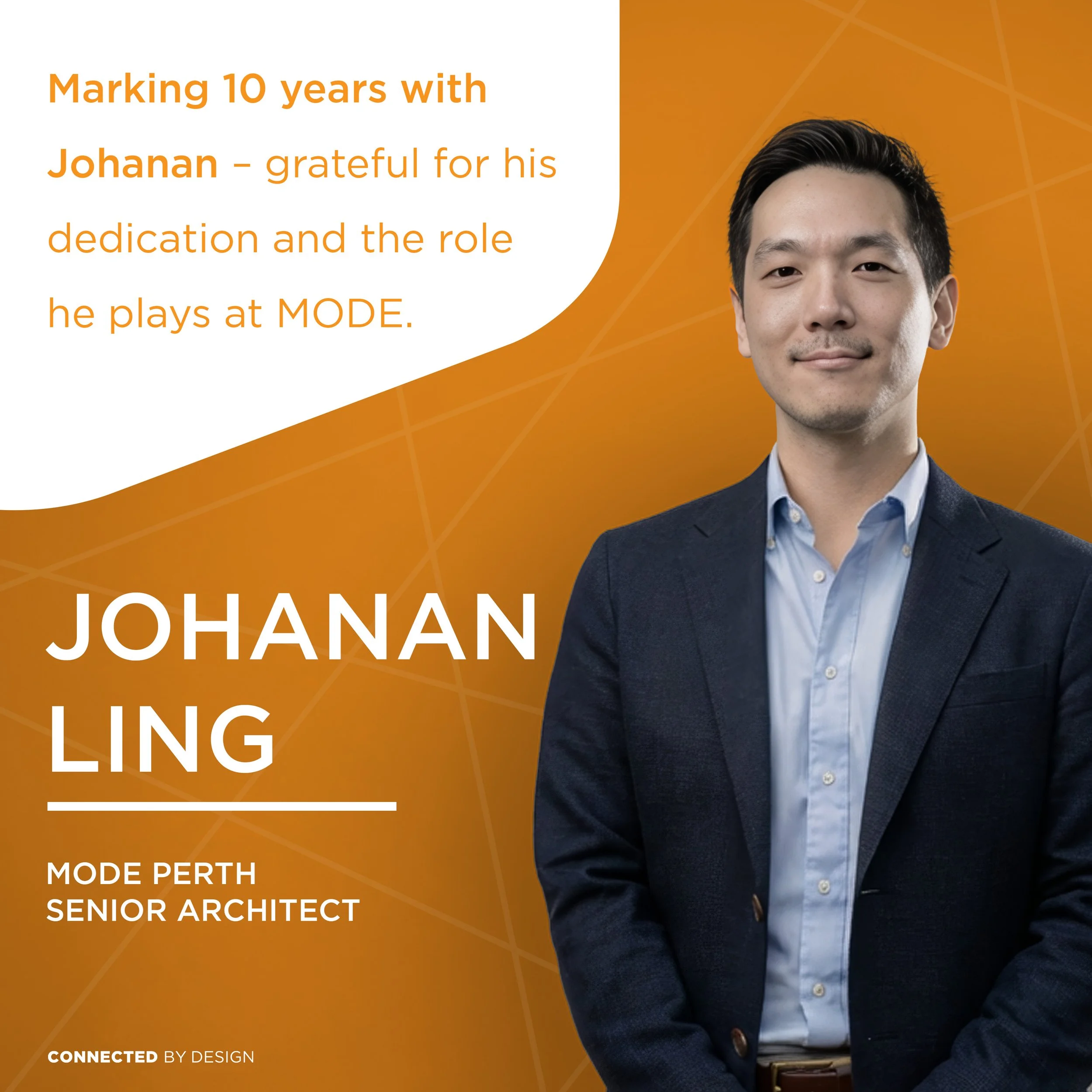 Marking 10 years with Johanan Ling