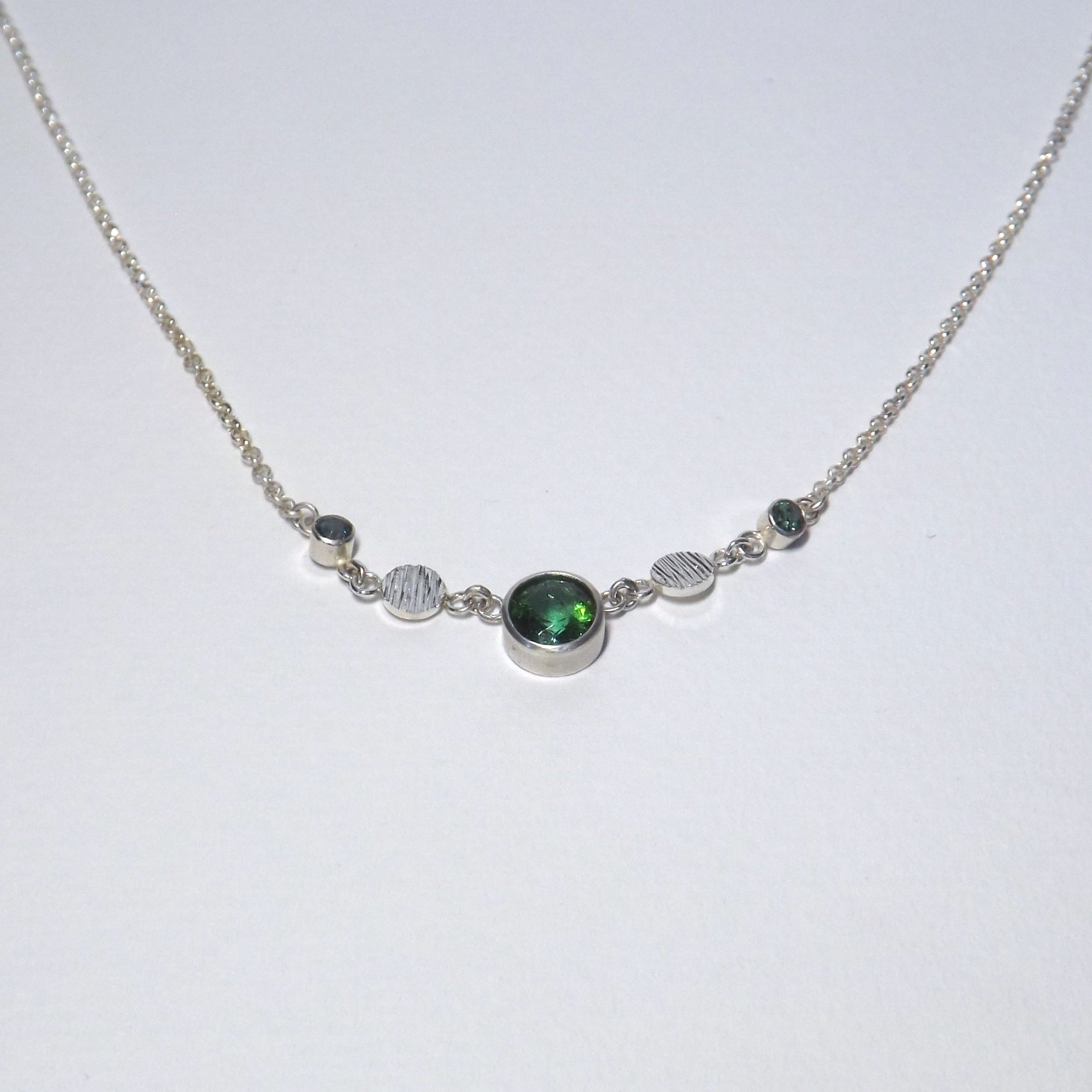 bicolour tourmaline chisel engraved necklace 1.JPG