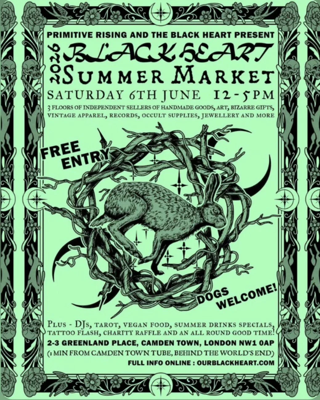 The Black Heart Summer Market