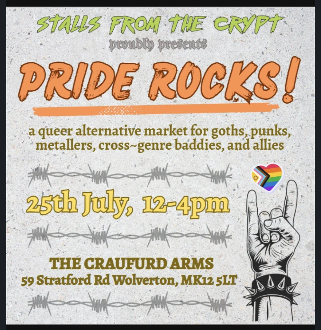 Stalls From The Crypt Presents PRIDE ROCKS