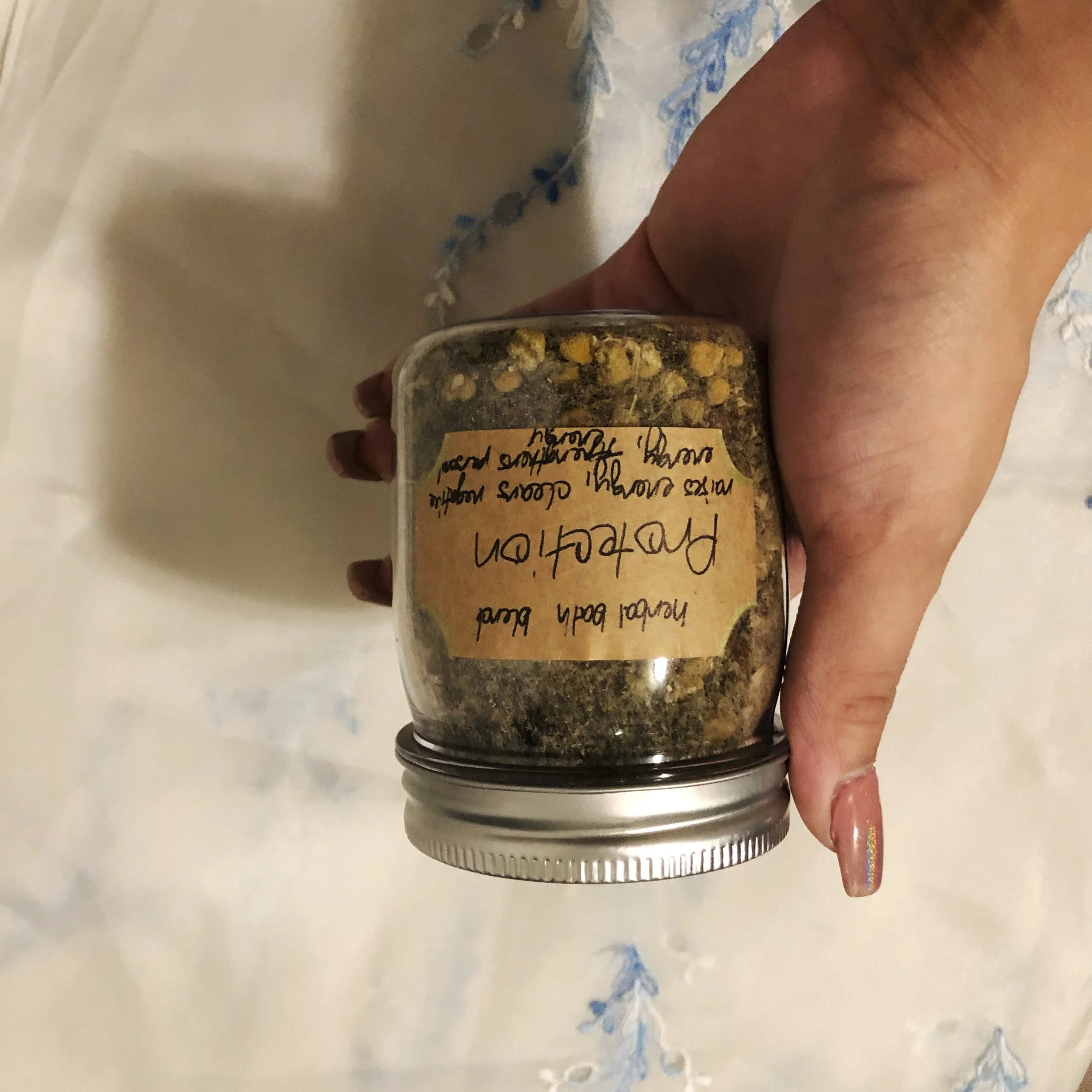 "protection" ritual bath blend