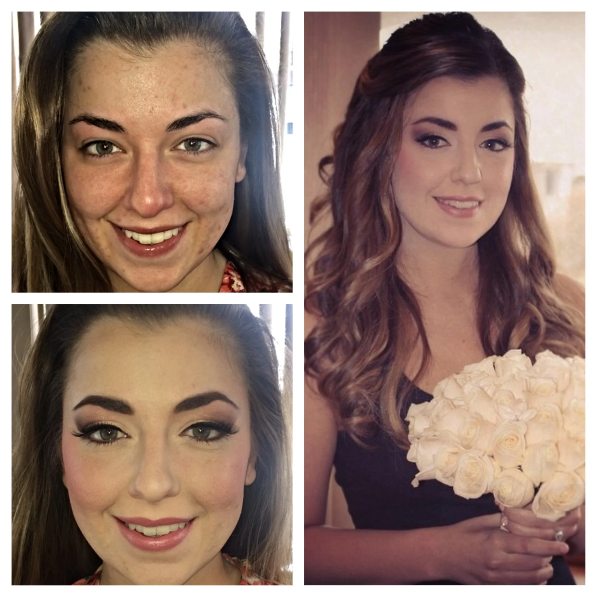 On-location bridal makeup and hairstyling services On Long Island