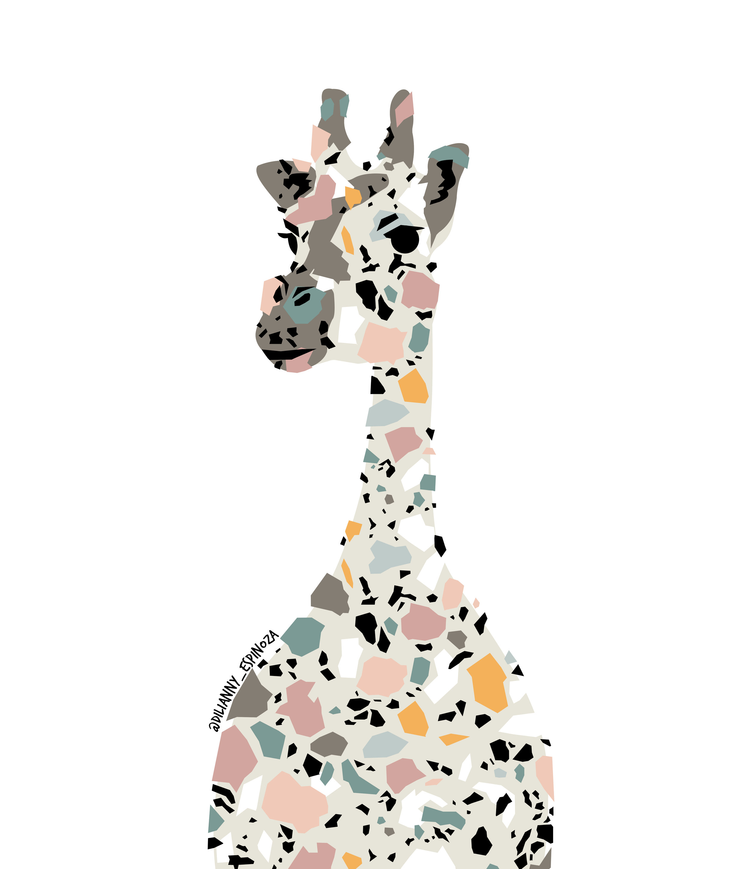 Terrazzo Giraffe
