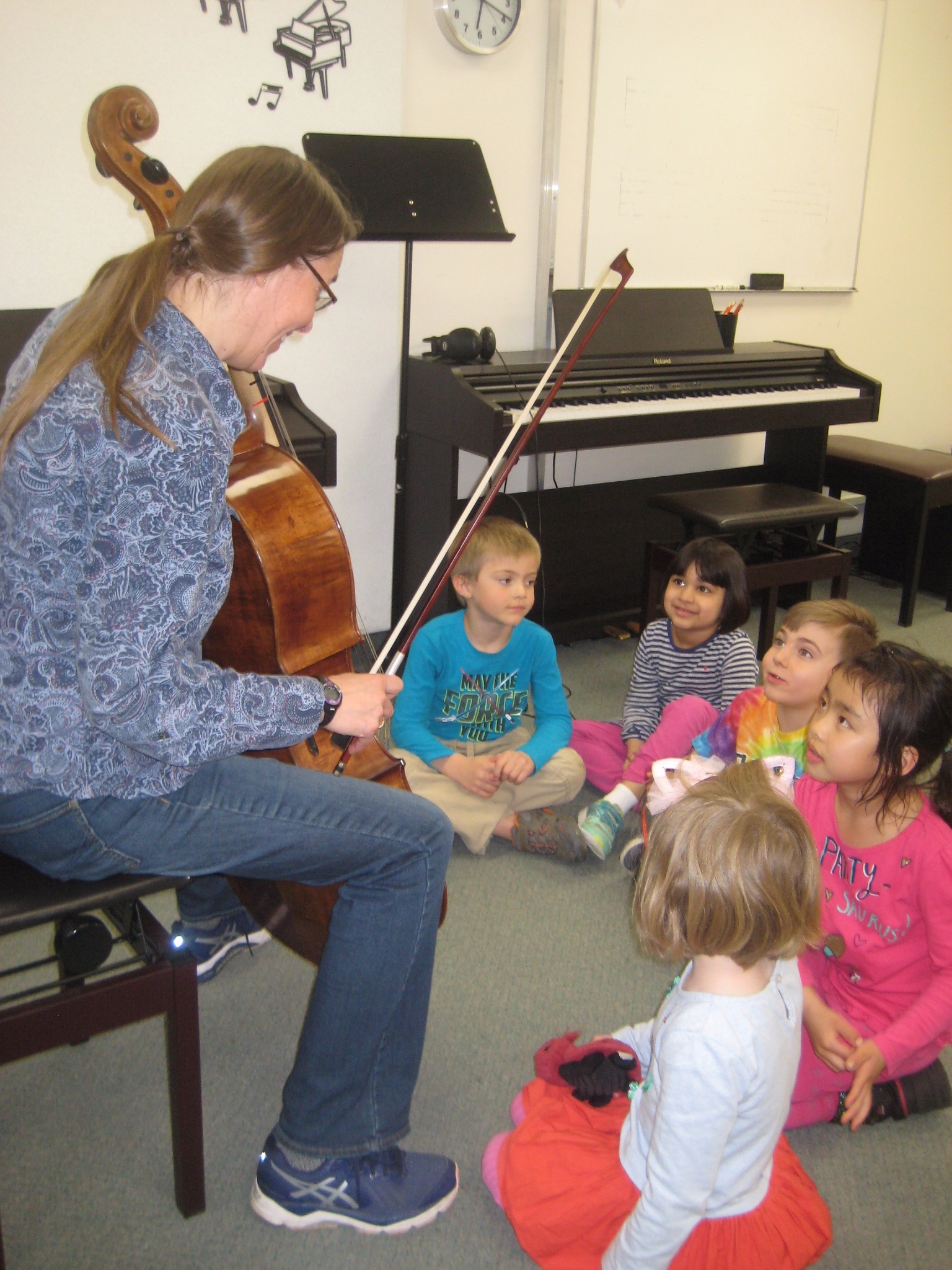 Song Sparrows - introduction to cello