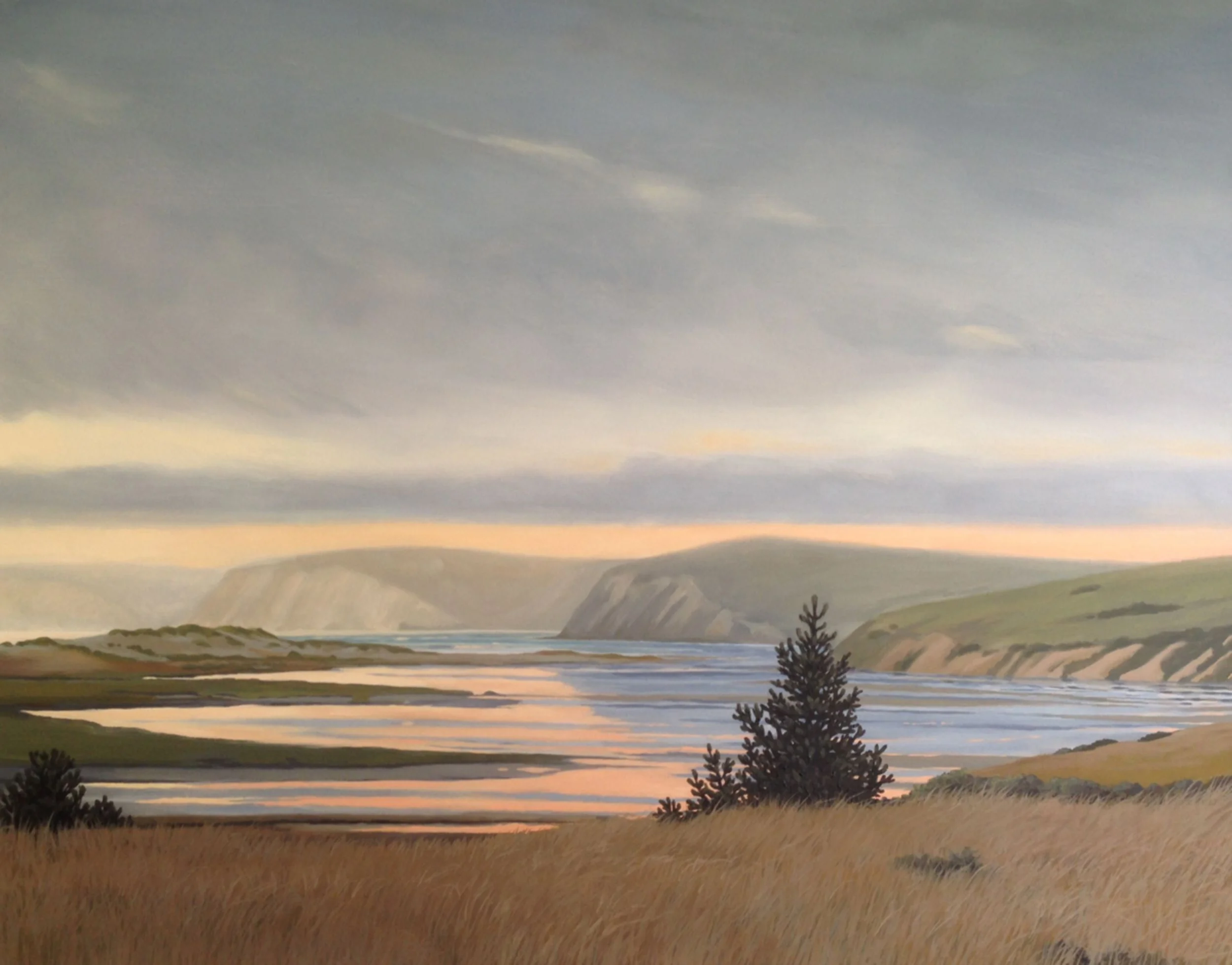  Drake’s Estero. Oil on canvas. 40” x 30” - Private collection. 
