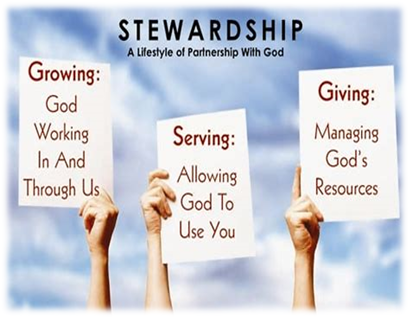 “God’s Perspective of Stewardship”
