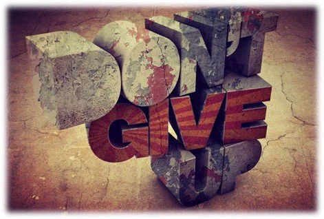 Don't give up 