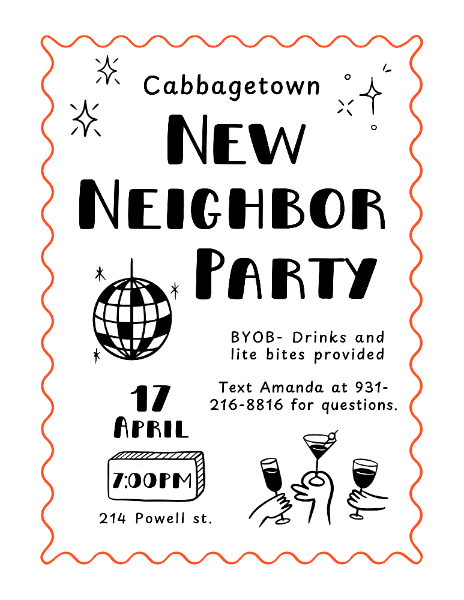 New Neighbor Party