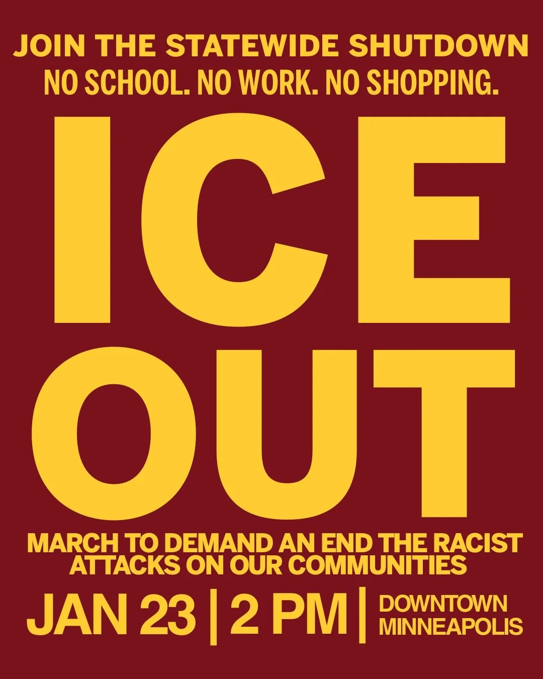 The Business Association of Multicultural Students stands in solidarity with our marginalized communities, families, and students who are being impacted by ongoing ICE operations. What&rsquo;s happening across the state is violent and unjust, and it 