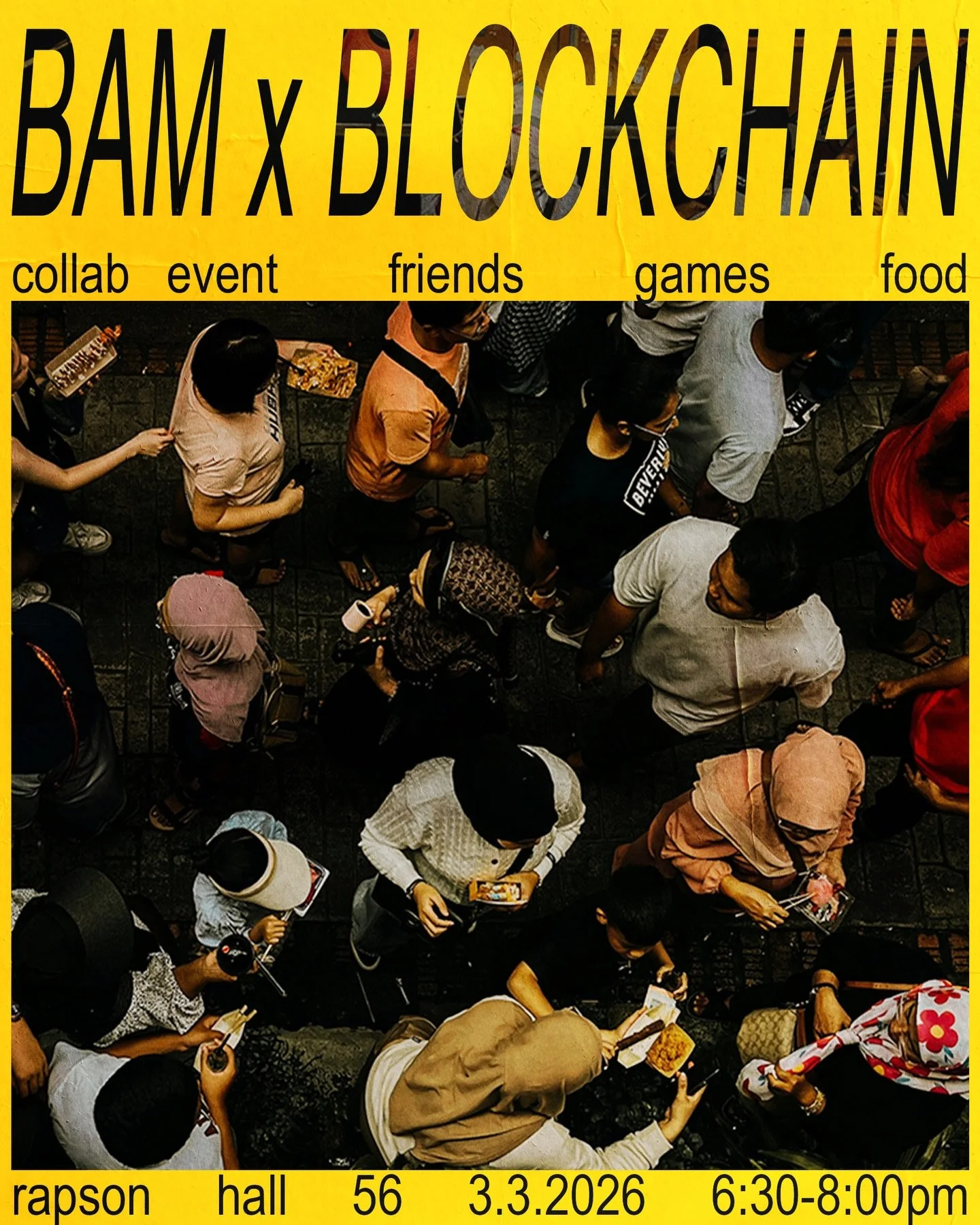 Join @bam4biz and @umnblockchain for a fun, collaborative Token Economy Simulation event! Come for some games, food, and tons of fun!

🗓️: Tuesday, March 3rd
🕥: 6:30-8 PM
📍: Rapson Hall 56