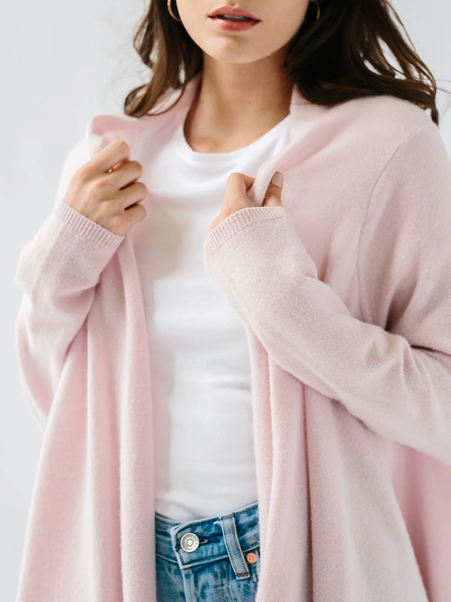 pink cashmere gift for woman