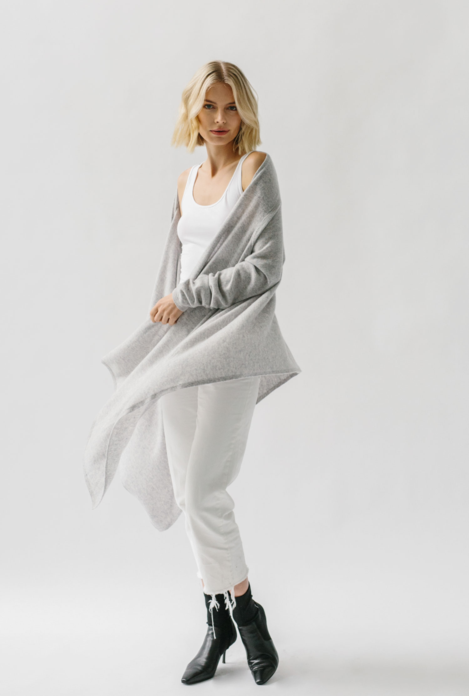 women's cashmere sweater wrap