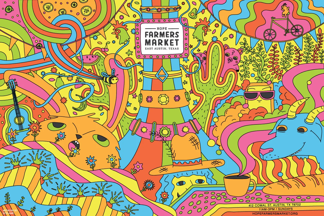HOPE Farmers Market Artist Poster Series