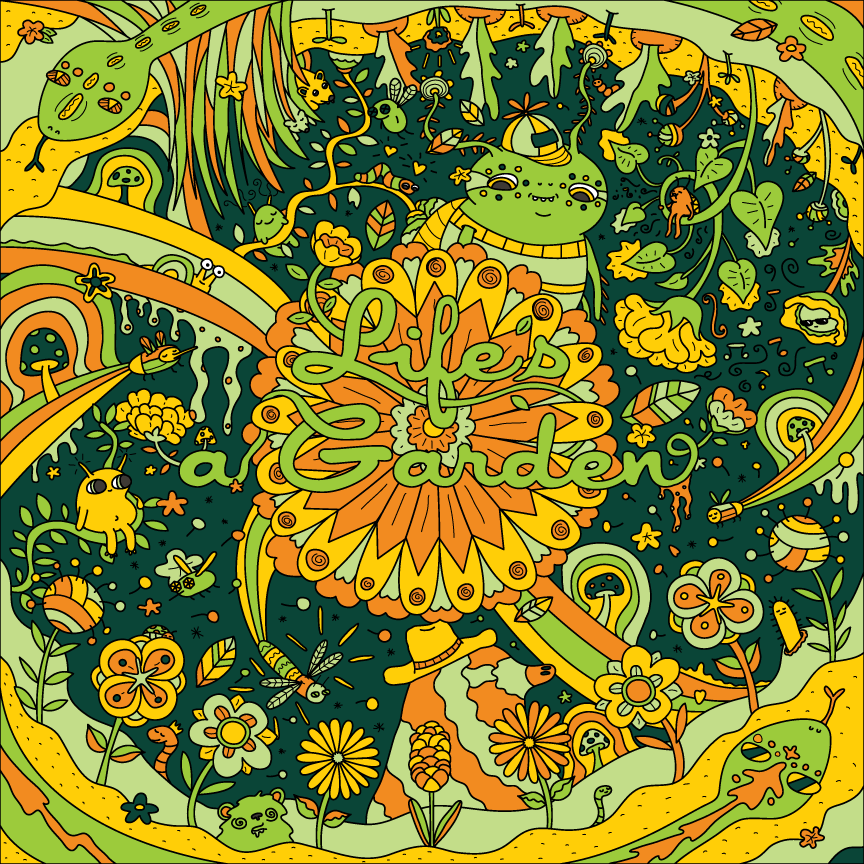Life's A Garden Illustration