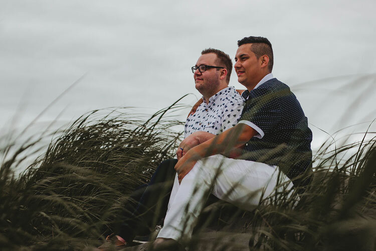 Andrea Michelle Photography - LGBTQ Wedding Ocean Shores Washington
