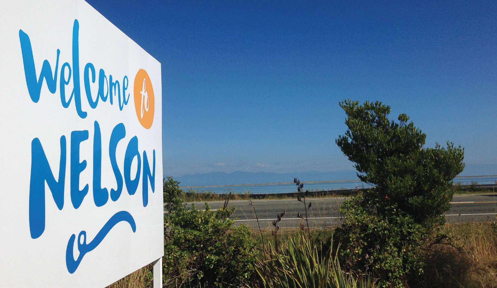  Welcome to Nelson identity and signage for NCC 