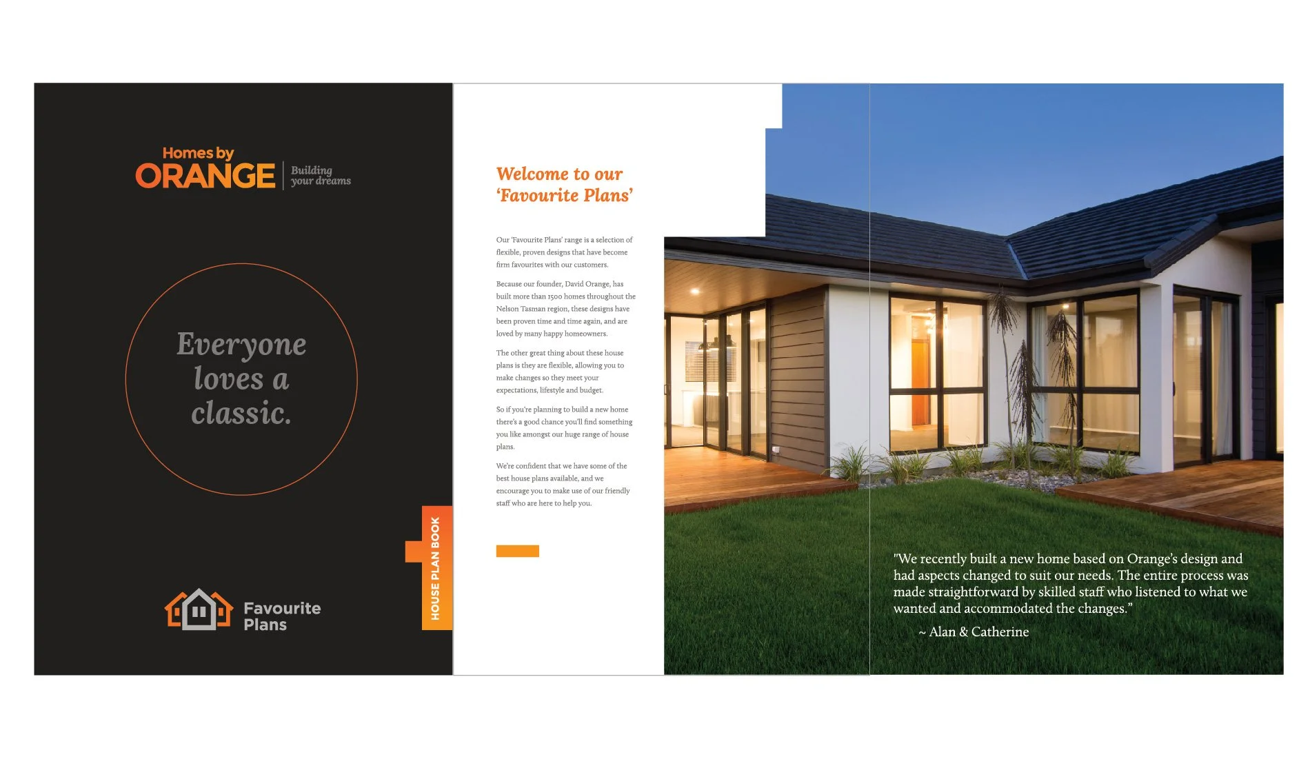  House plan marketing booklet design 
