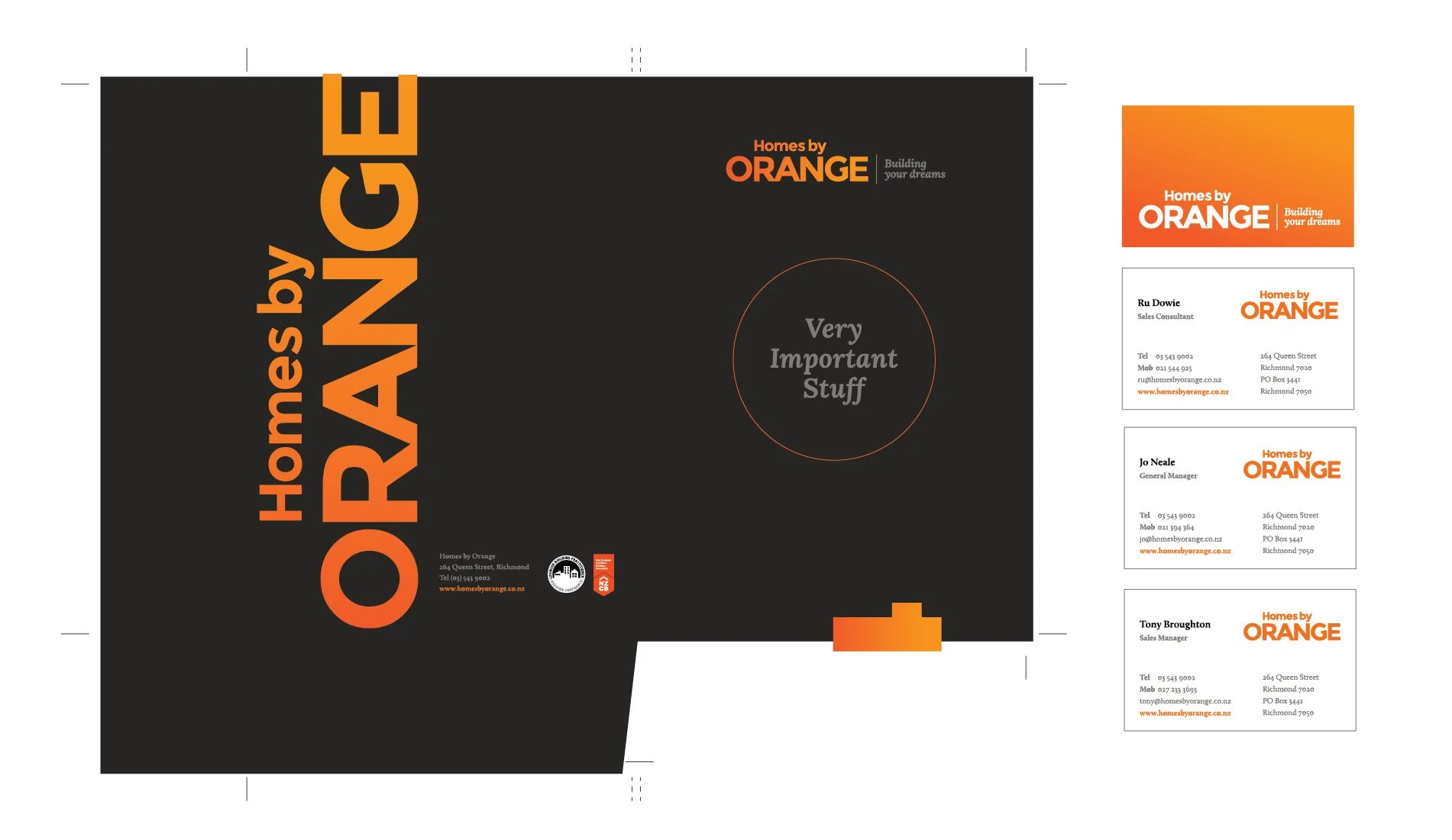  Redesign of all stationery  
