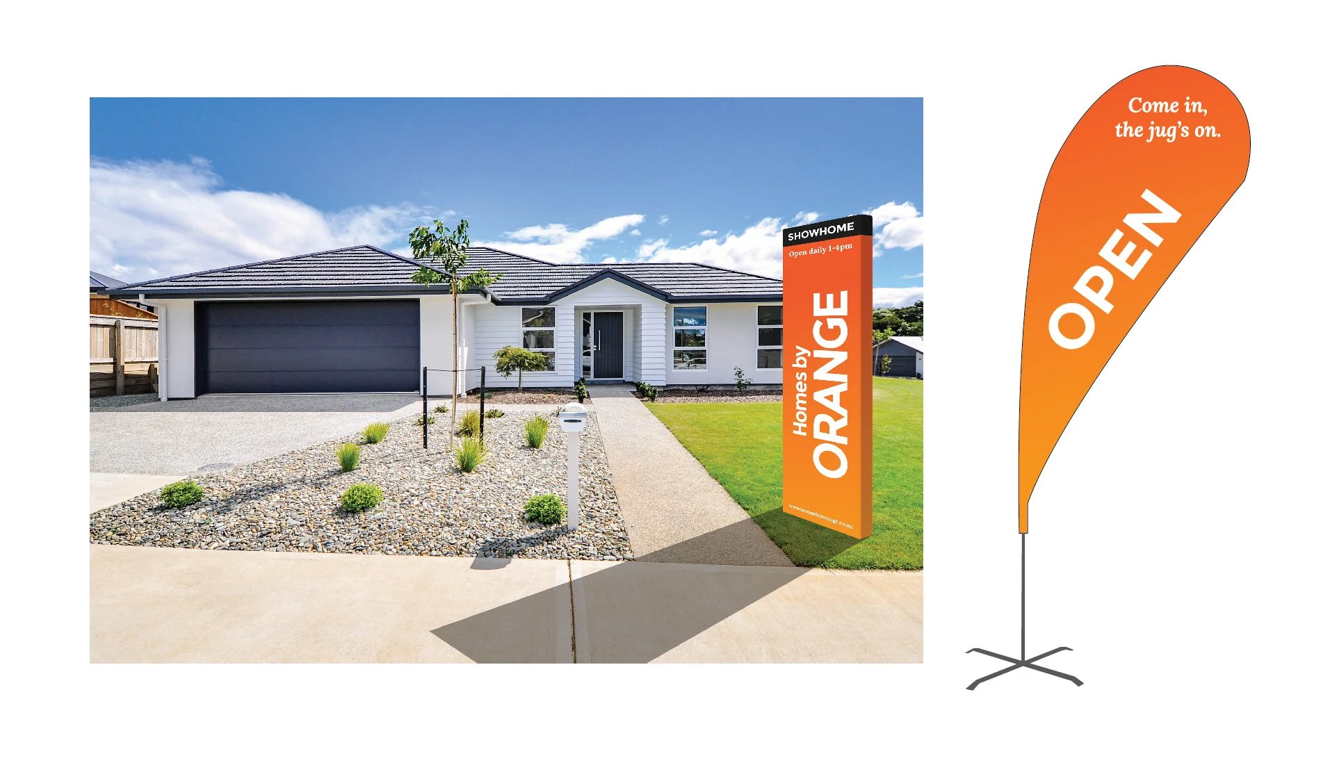  Show home signage 
