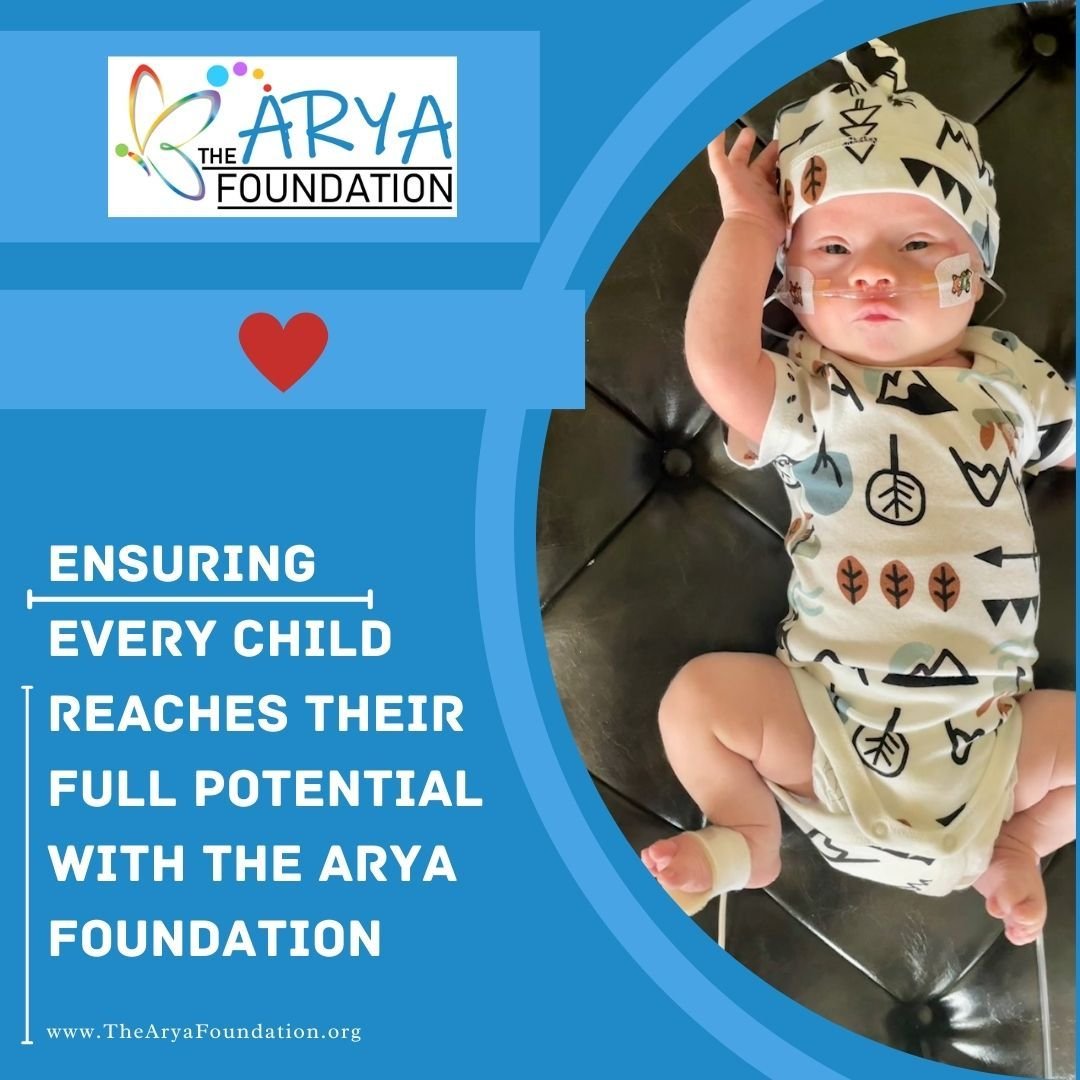 Ensuring every child reaches their full potential is at the heart of The Arya Foundation's mission. 
#thearyafoundation #adaptiveequipment