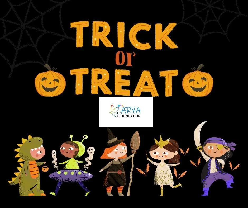 Halloween is coming!  Want to make your home more inclusive for kids with disabilities?  Here's a tip:
Sit at the end of your driveway. If your house has stairs or you have a steep driveway, it may be challenging for some kids to knock on your door. 