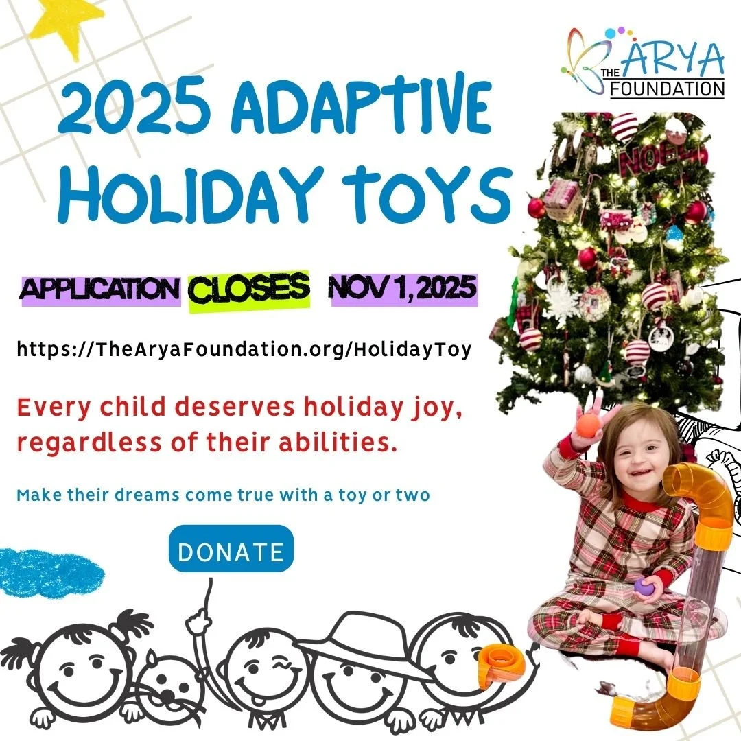 🎁 Last Day to Apply!
Today is your final chance to apply for our 2025 Holiday Adaptive Toys program! 💫
We&rsquo;re spreading joy and inclusion with toys designed for children with disabilities. Don&rsquo;t miss out on making this holiday season mag