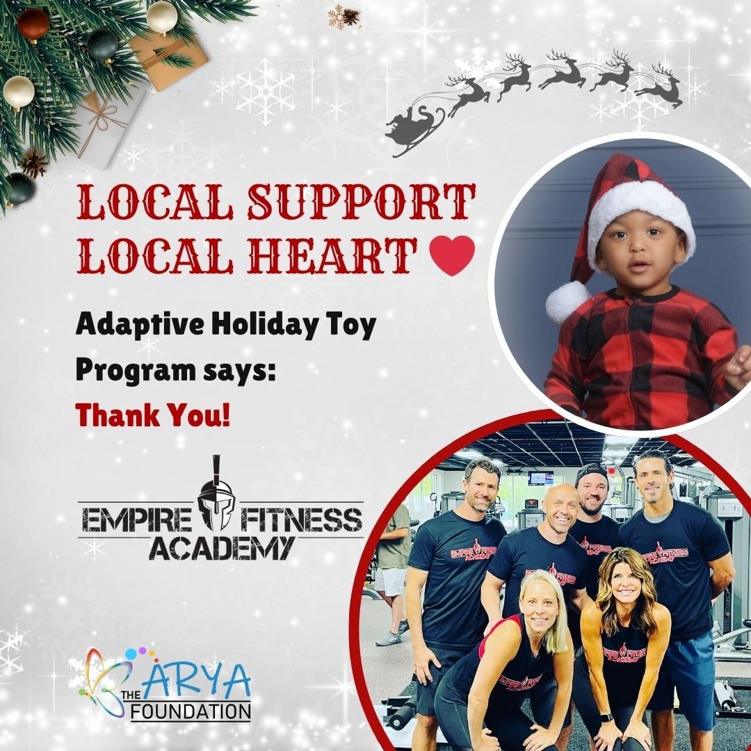 Thank you Empire Fitness Acacdemy! @empirefitnessacademy 

Local Heart in Action! ❤️

At Empire Fitness Academy(EFA), our community is all about lifting each other up&mdash;both in the gym and right here in the neighborhood.

This holiday season, the