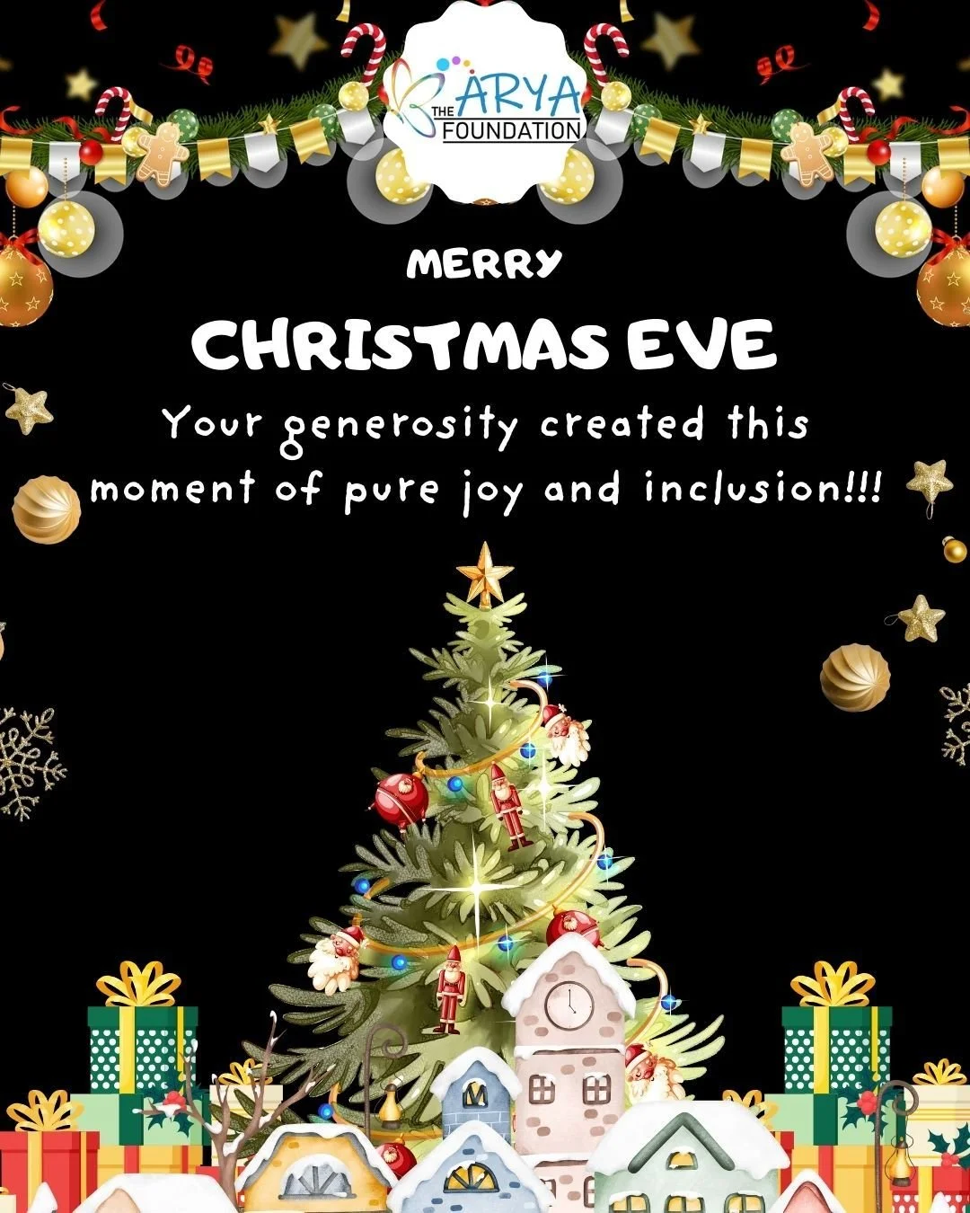 ✨ Christmas Eve Magic: The Anticipation of Joy

Tonight, we are filled with the magic of Christmas Eve. Tomorrow morning, hundreds of Arya Kids in the Greater St. Louis Region will unwrap a special gift&mdash;an adaptive toy chosen just for them.

Th