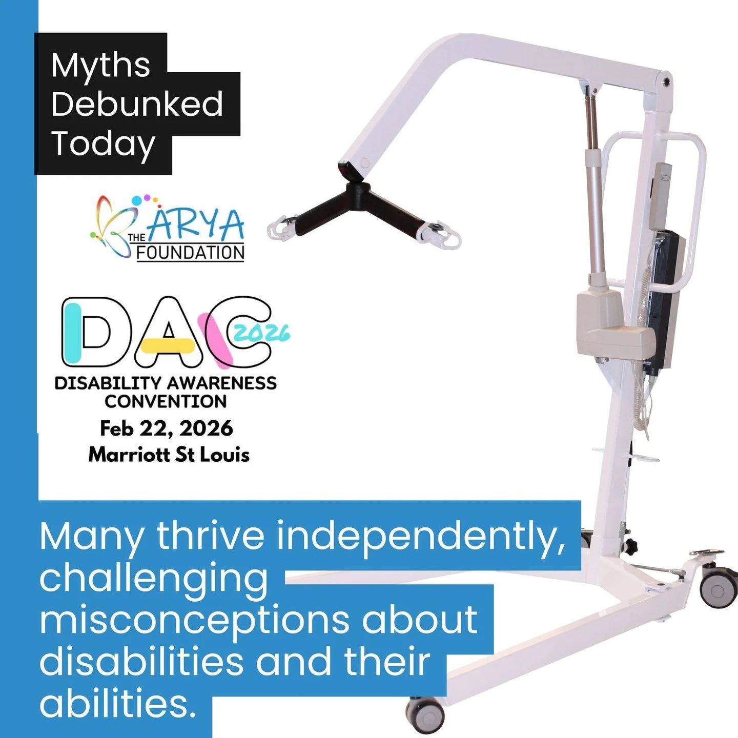 ## 📣 **MYTH DEBUNKED!** Let's Talk About Potential.

There's a persistent misconception we need to challenge: the idea that individuals with disabilities are inherently dependent.

> **The TRUTH is inspiring:** Many people with disabilities thriv