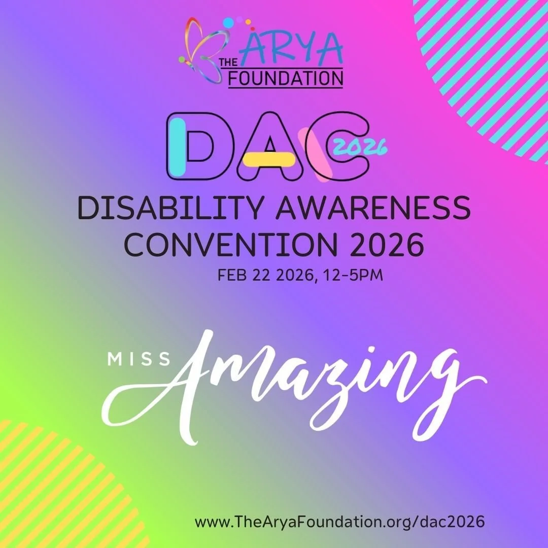 Empowering Dreams and Defining Futures! ✨

We are thrilled to announce that Missouri Miss Amazing will be joining us for the 2026 Disability Awareness Convention! 🌟  @momissamazing 

At the heart of the Arya Foundation is a mission to provide the ad
