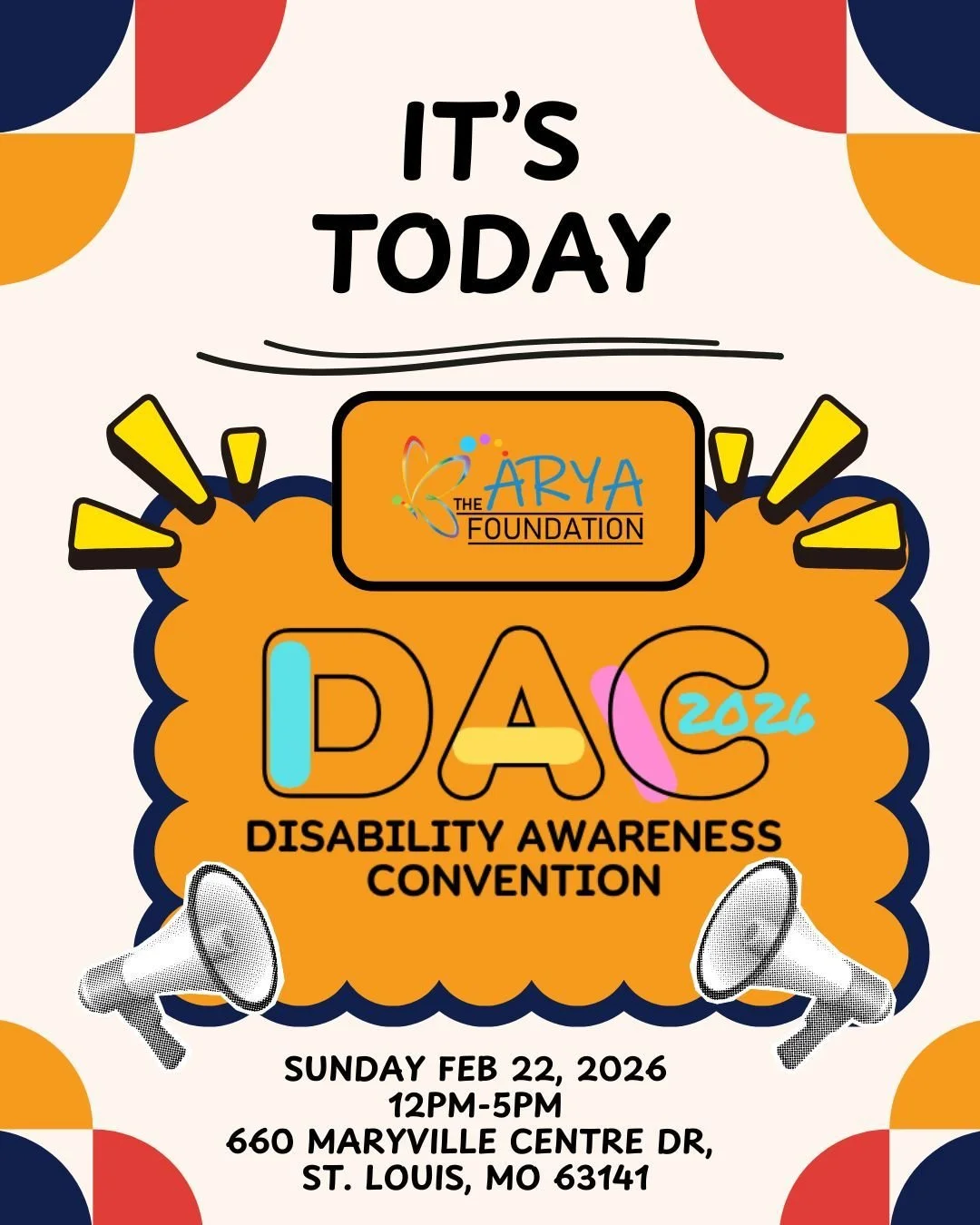 Doors are OPEN at DAC 2026! 🎊 Come experience a day of education, awareness, and community at the Marriott St. Louis West.

✨ What&rsquo;s Happening:

 Exhibitor Hall with 60+ partners 

 Adaptive Gaming &amp; AAC Displays 

 Live Performances &amp;