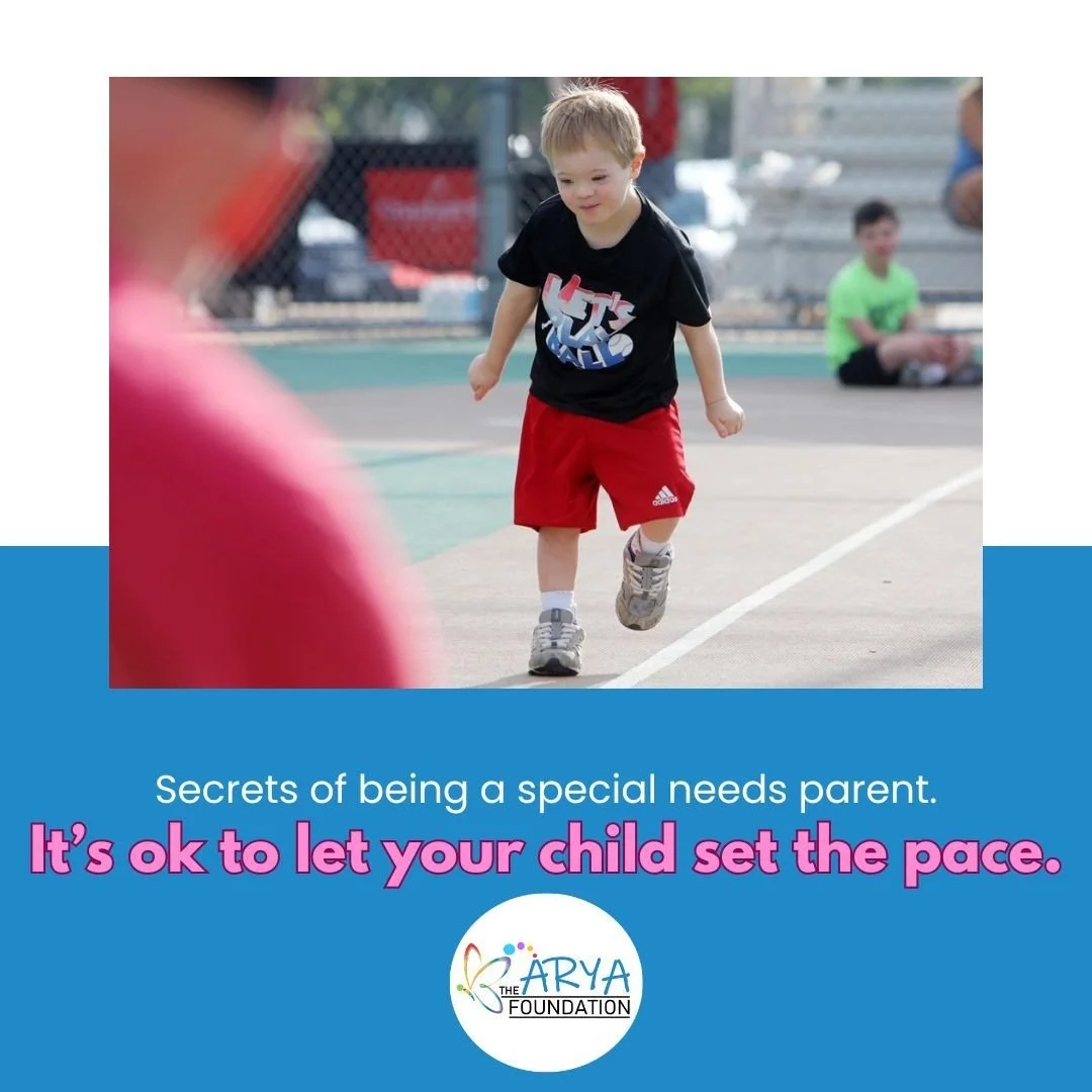 The Secret: Their pace is the right pace. ✨

In a world that rushes, we invite you to slow down. At The Arya Foundation, we believe that every small step is a victory. Our mission is to empower children with special needs to explore their world with 