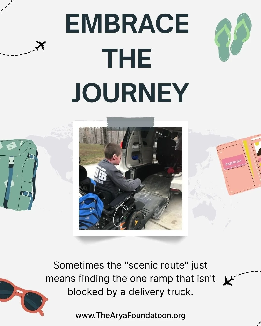 Sometimes the "scenic route" just means finding the one ramp that isn't blocked by a delivery truck. 🛑🦽

The life of a "Special Needs Parent" is often a series of invisible obstacles. It&rsquo;s the extra 10 minutes spent search
