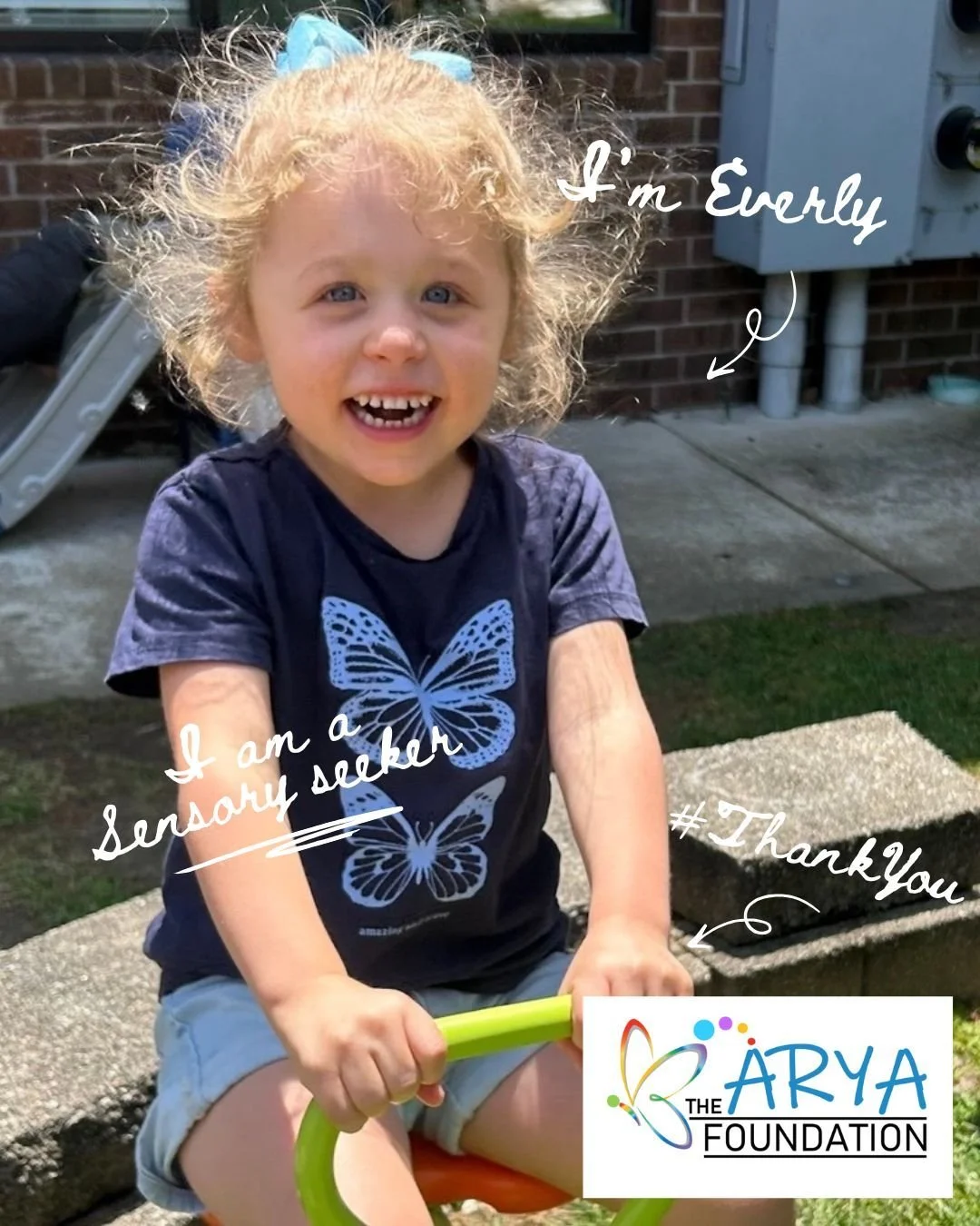 Sensory seeking is often misunderstood. It&rsquo;s not about being "hyper"&mdash;it&rsquo;s about a child&rsquo;s body craving pressure to feel safe. 🫂

For Everly, that craving leads to jumping off furniture and waking up super early. Her