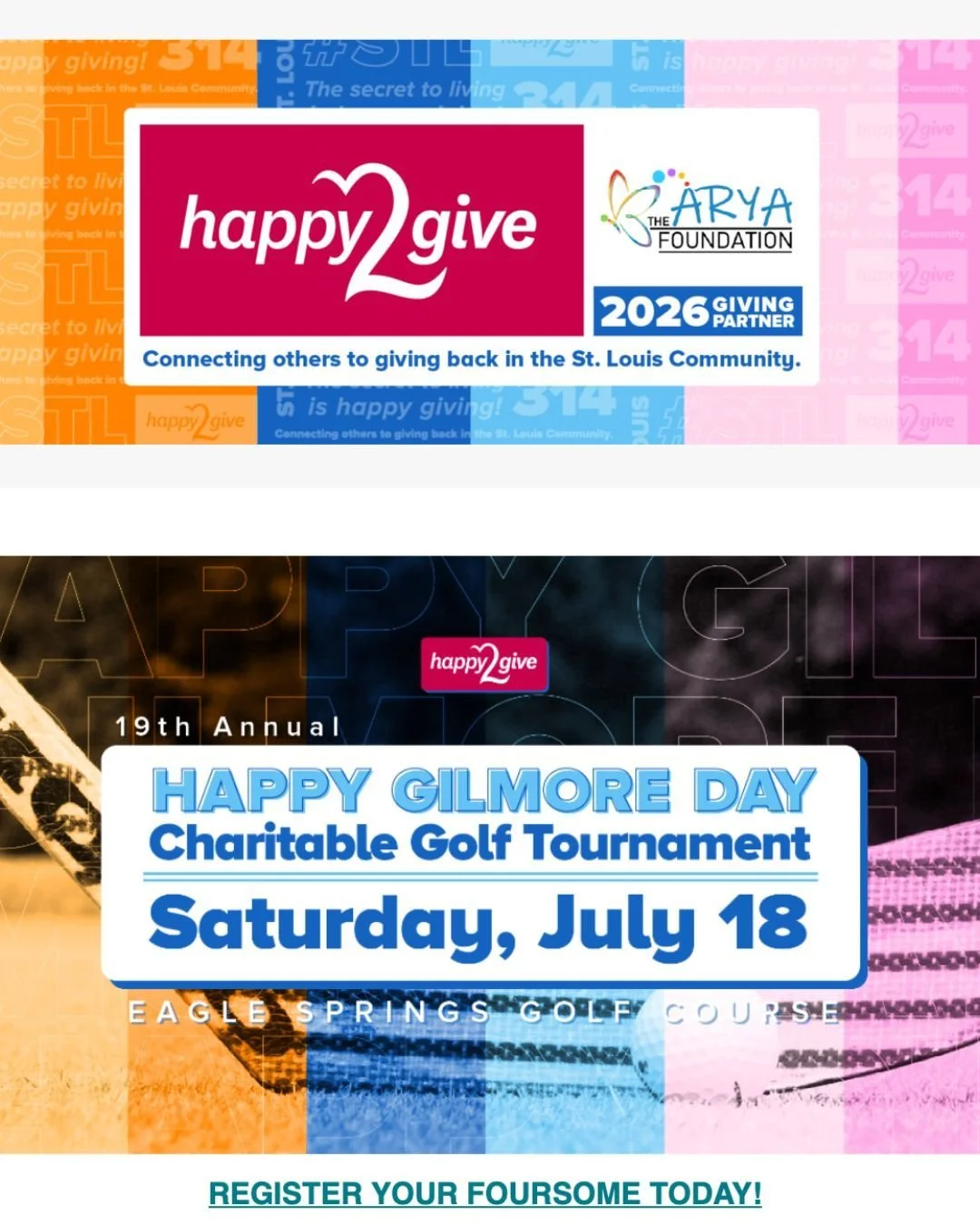 &ldquo;It&rsquo;s all in the hips!&rdquo; 🏌️&zwj;♂️⛳️

Our 18th Annual Happy Gilmore Day is officially on the calendar! Happy2Give is hosting this legendary scramble to support @TheAryaFoundation, and foursomes are expected to go FAST. 💨 @happy2giv