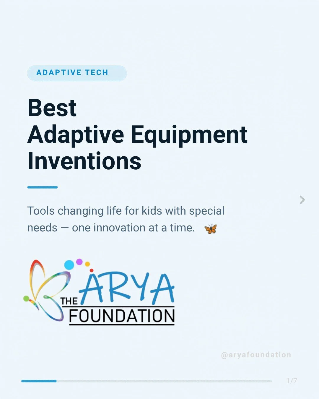Adaptive equipment is more than just a tool&mdash;it&rsquo;s a key to independence! 🗝️ From Stroller Wagons to AAC communication devices, these inventions help kids with special needs explore their world. We&rsquo;re proud to help provide these life